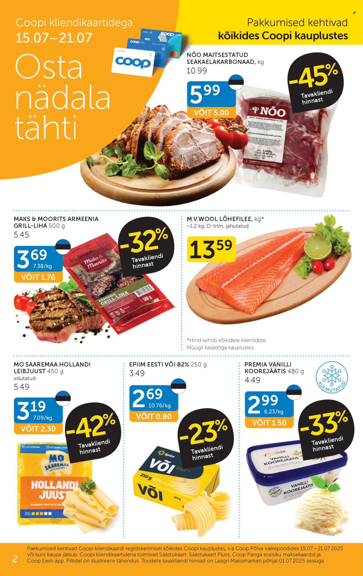 Coop kliendileht (15.07 - 21.07.2025)