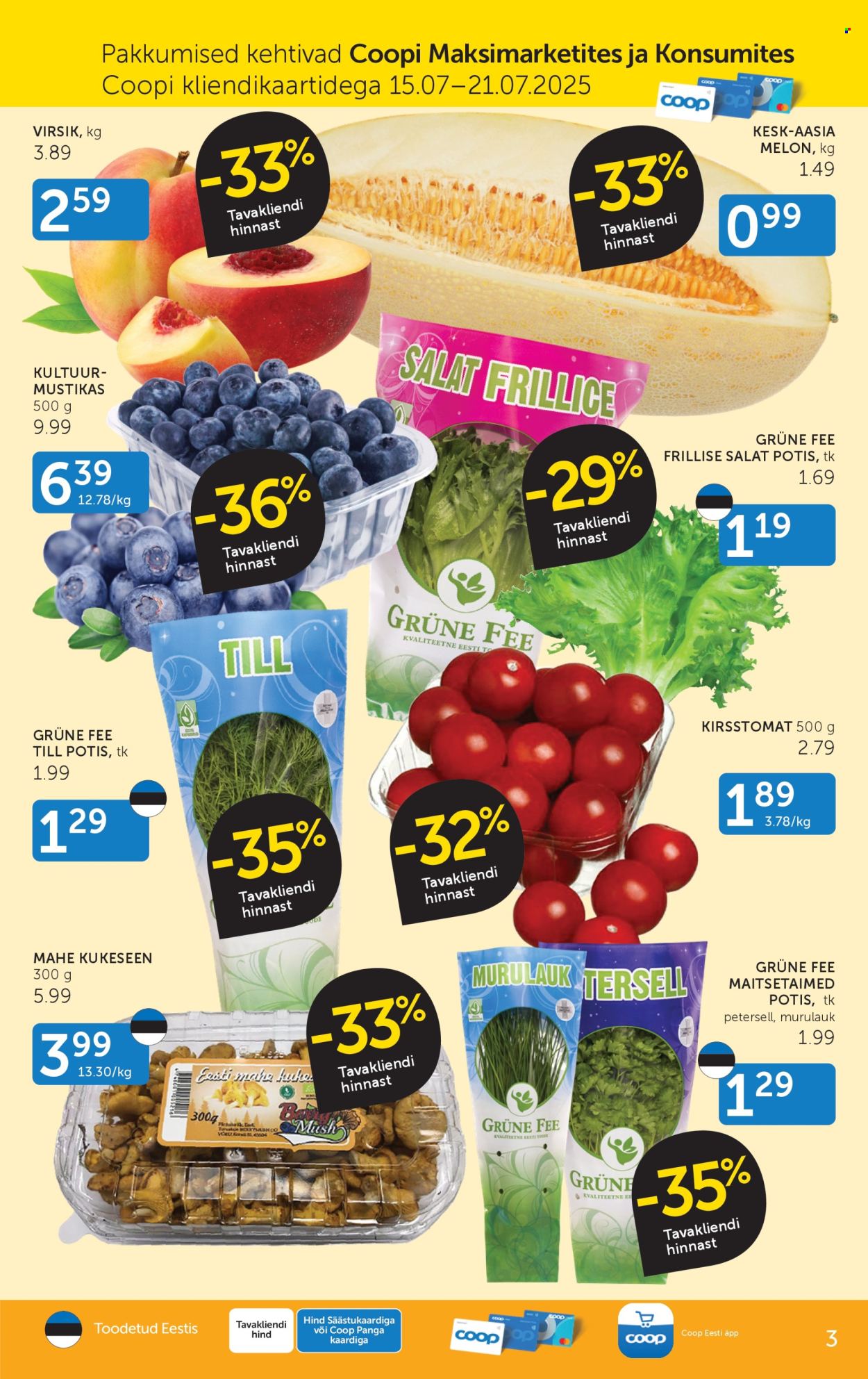 Coop kliendileht (15.07 - 21.07.2025)