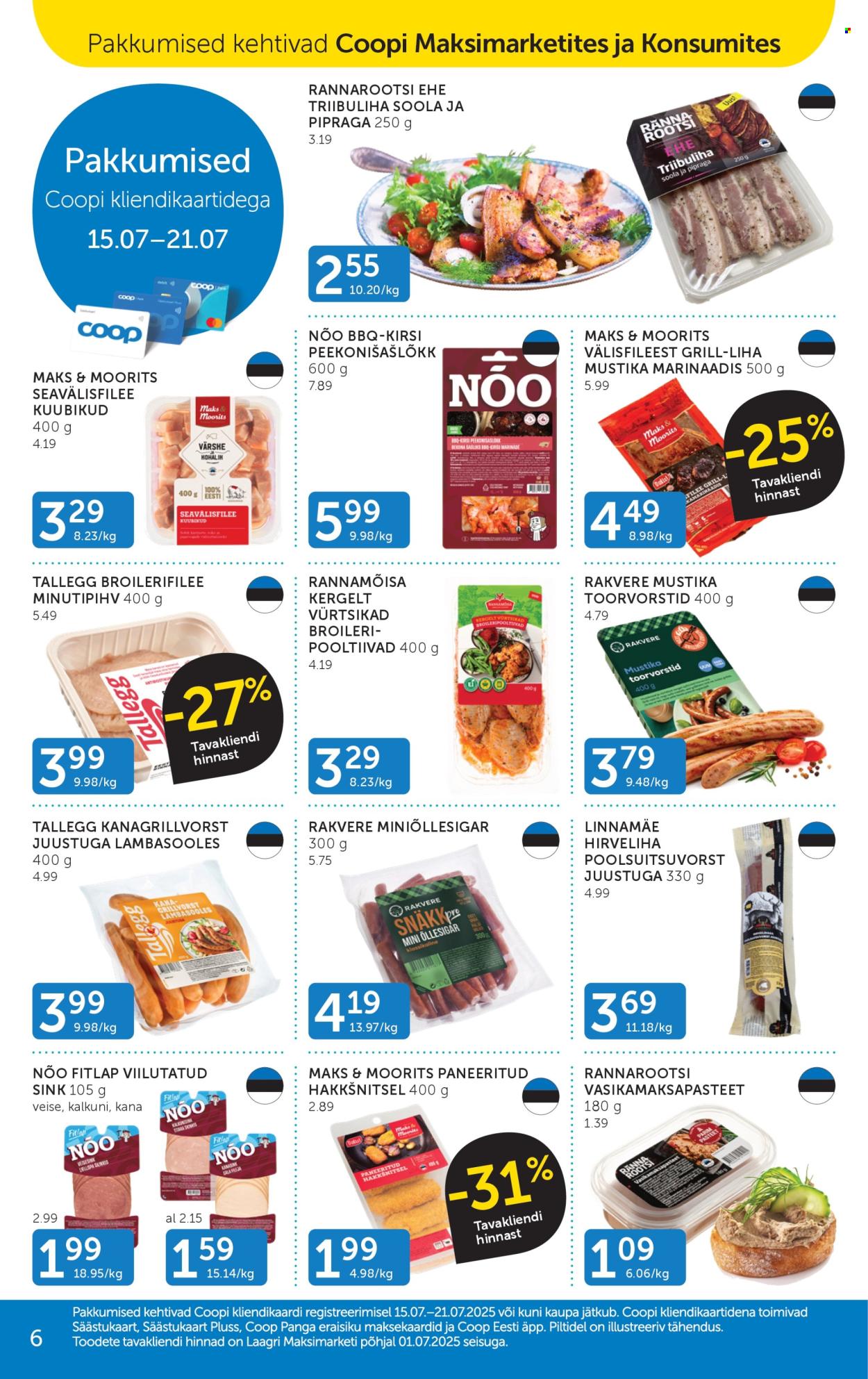 Coop kliendileht (15.07 - 21.07.2025)