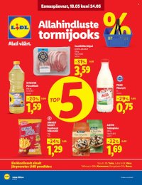 Lidl kliendileht - Allahindluste tormijooks (18.05 - 24.05.2026)