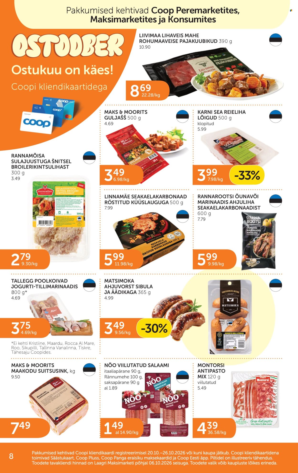 Coop kliendileht (20.10 - 26.10.2026)