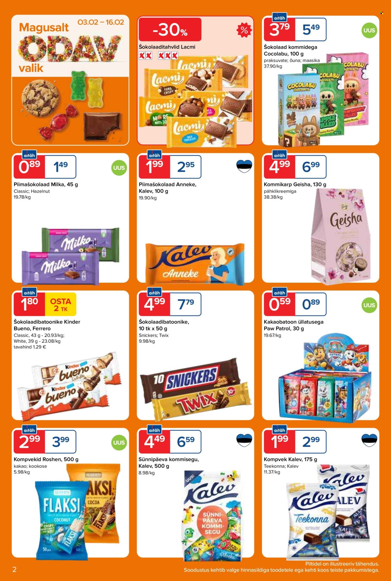 Maxima kliendileht - Maxima kliendileht (3.02 - 9.02.2026)