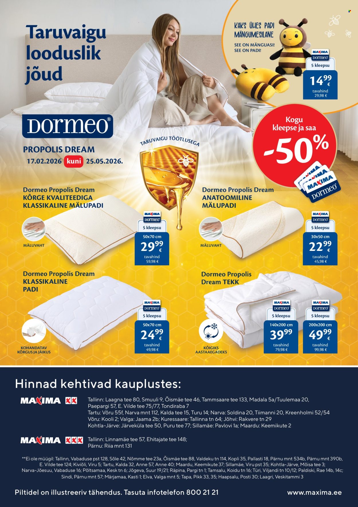 Maxima kliendileht - Puhastuspäevad (5.03 - 25.03.2026)