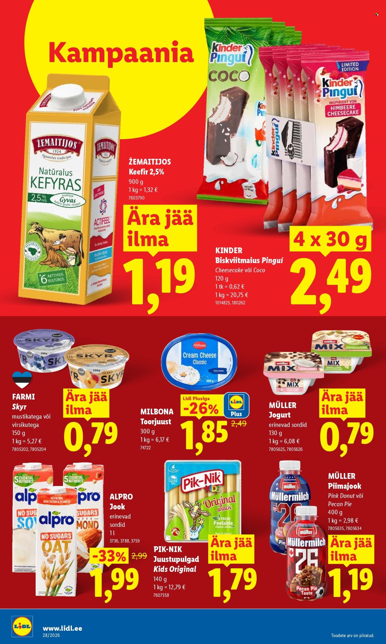 Lidl kliendileht (6.07 - 12.07.2026)