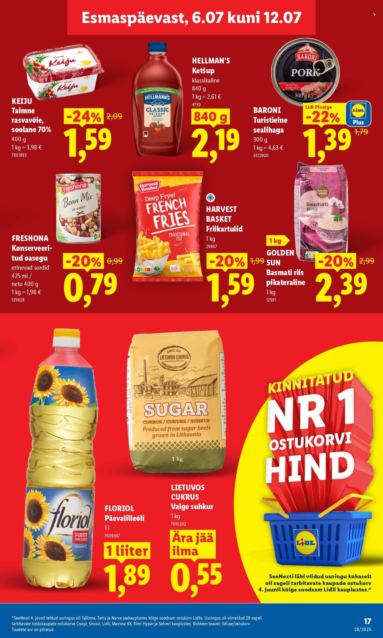 Lidl kliendileht (6.07 - 12.07.2026)