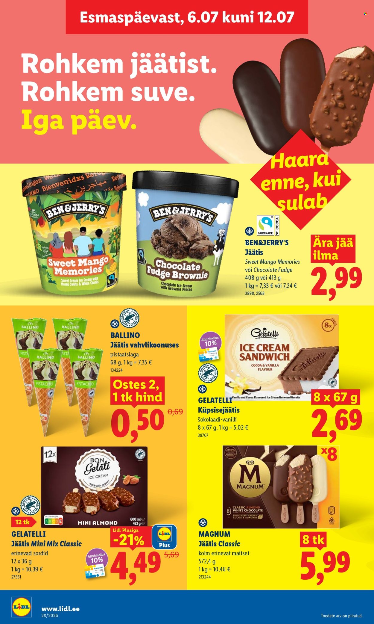 Lidl kliendileht (6.07 - 12.07.2026)