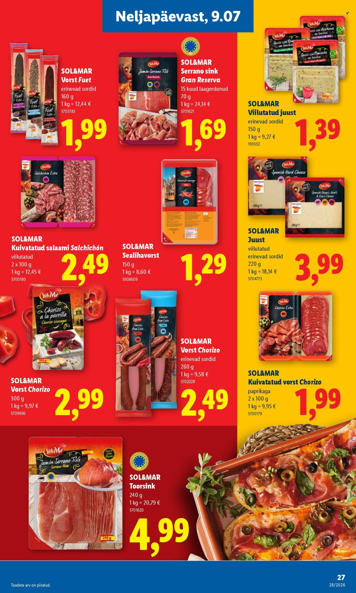 Lidl kliendileht (6.07 - 12.07.2026)