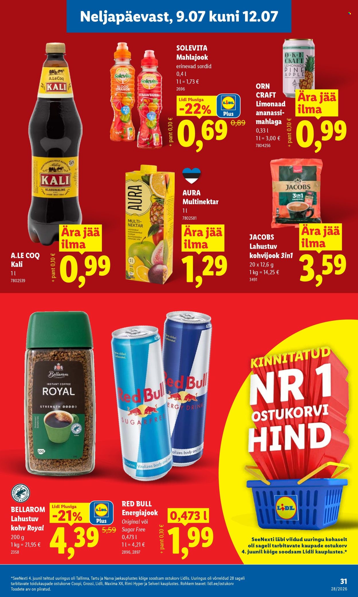 Lidl kliendileht (6.07 - 12.07.2026)