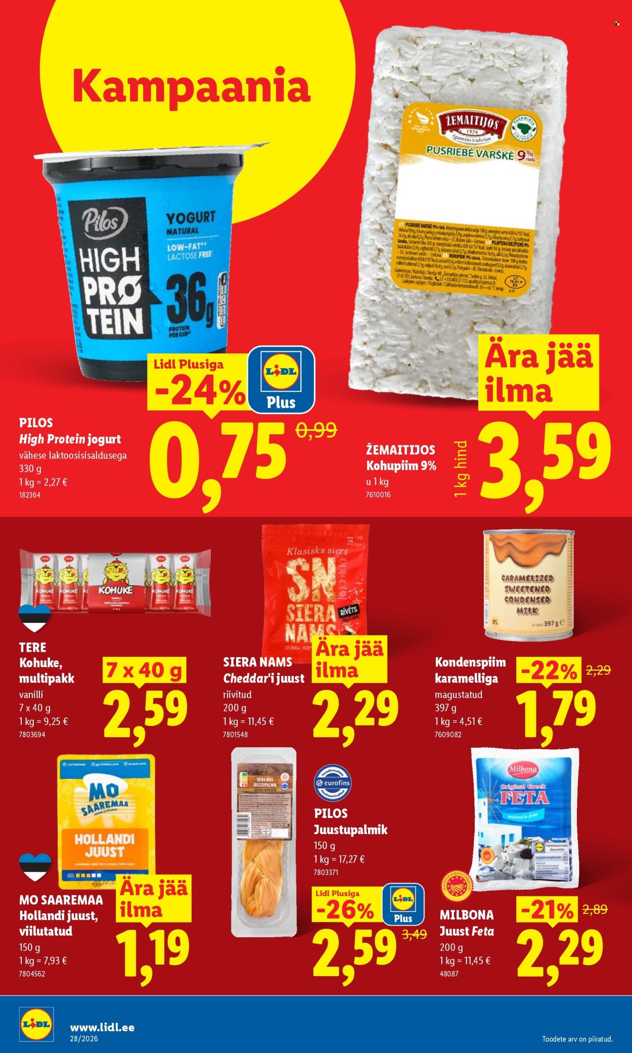 Lidl kliendileht (6.07 - 12.07.2026)