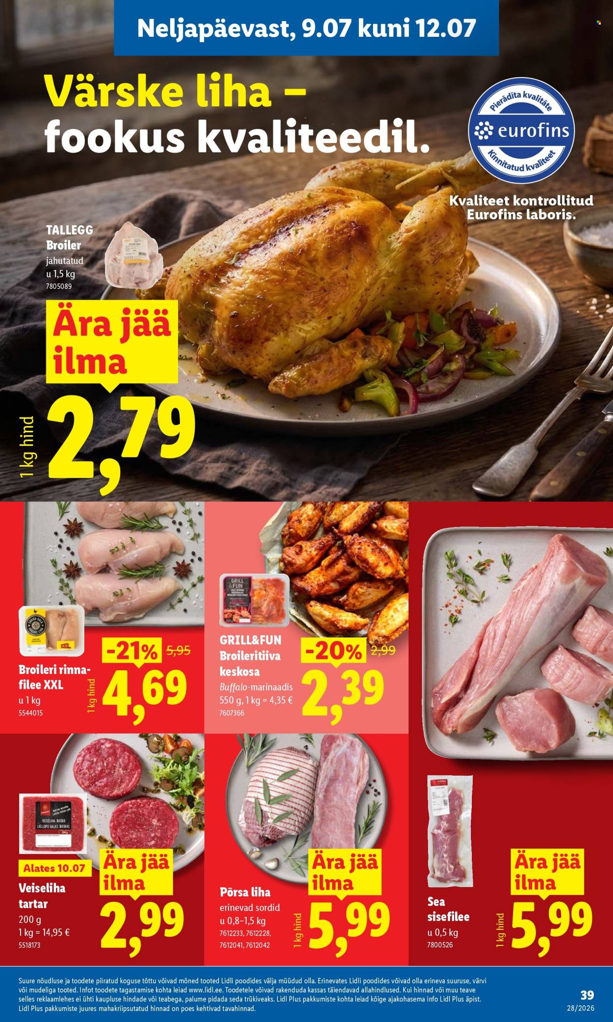 Lidl kliendileht (6.07 - 12.07.2026)