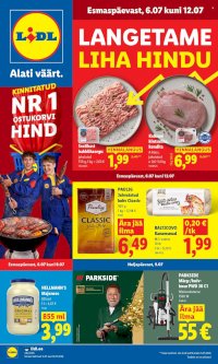 Lidl kliendileht (6.07 - 12.07.2026)