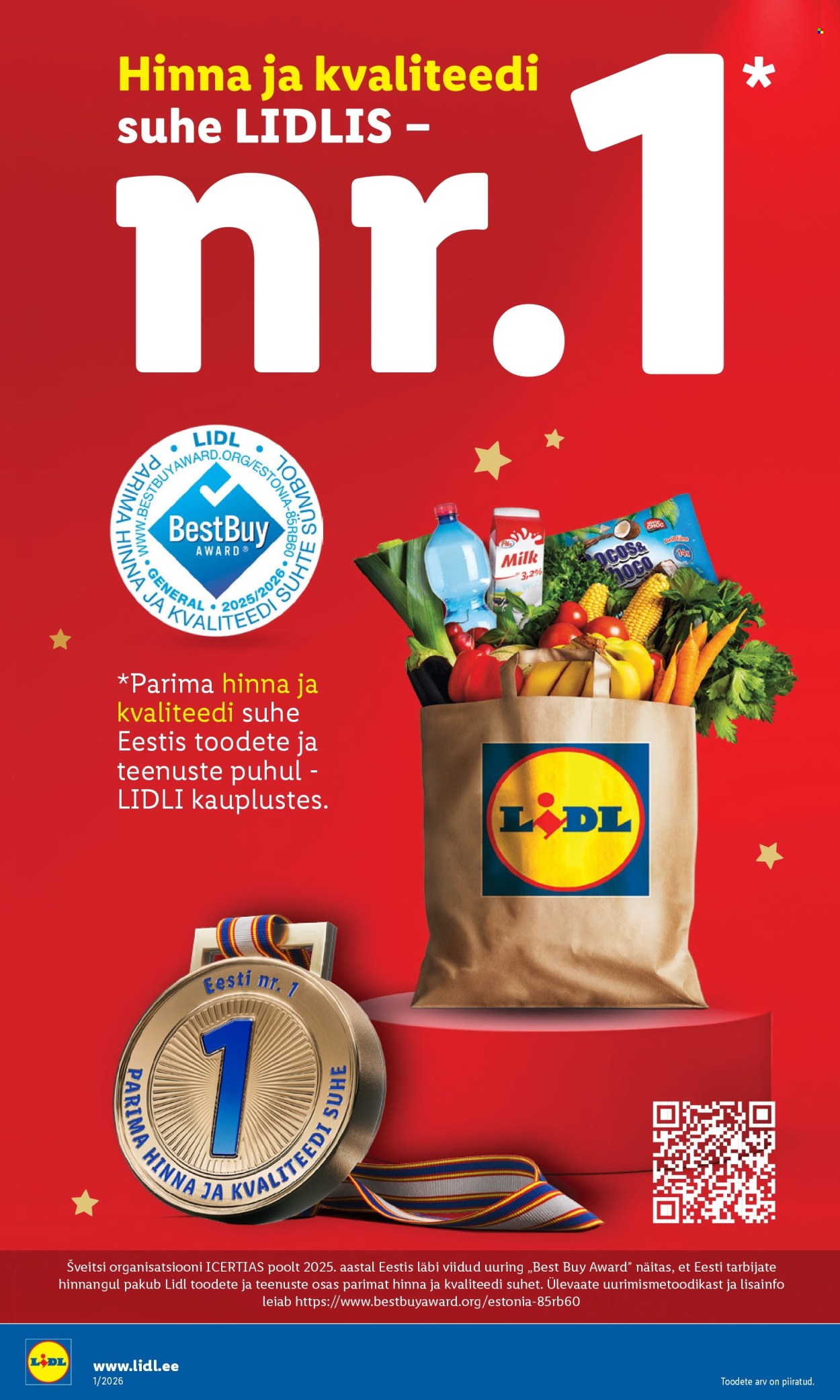 Lidl kliendileht - Kliendileht (29.12.2025 - 4.01.2026)
