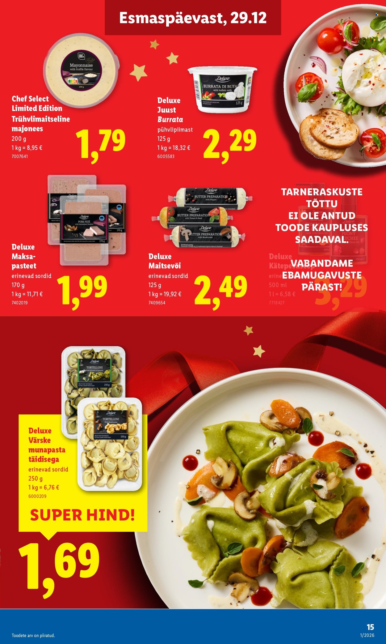 Lidl kliendileht - Kliendileht (29.12.2025 - 4.01.2026)