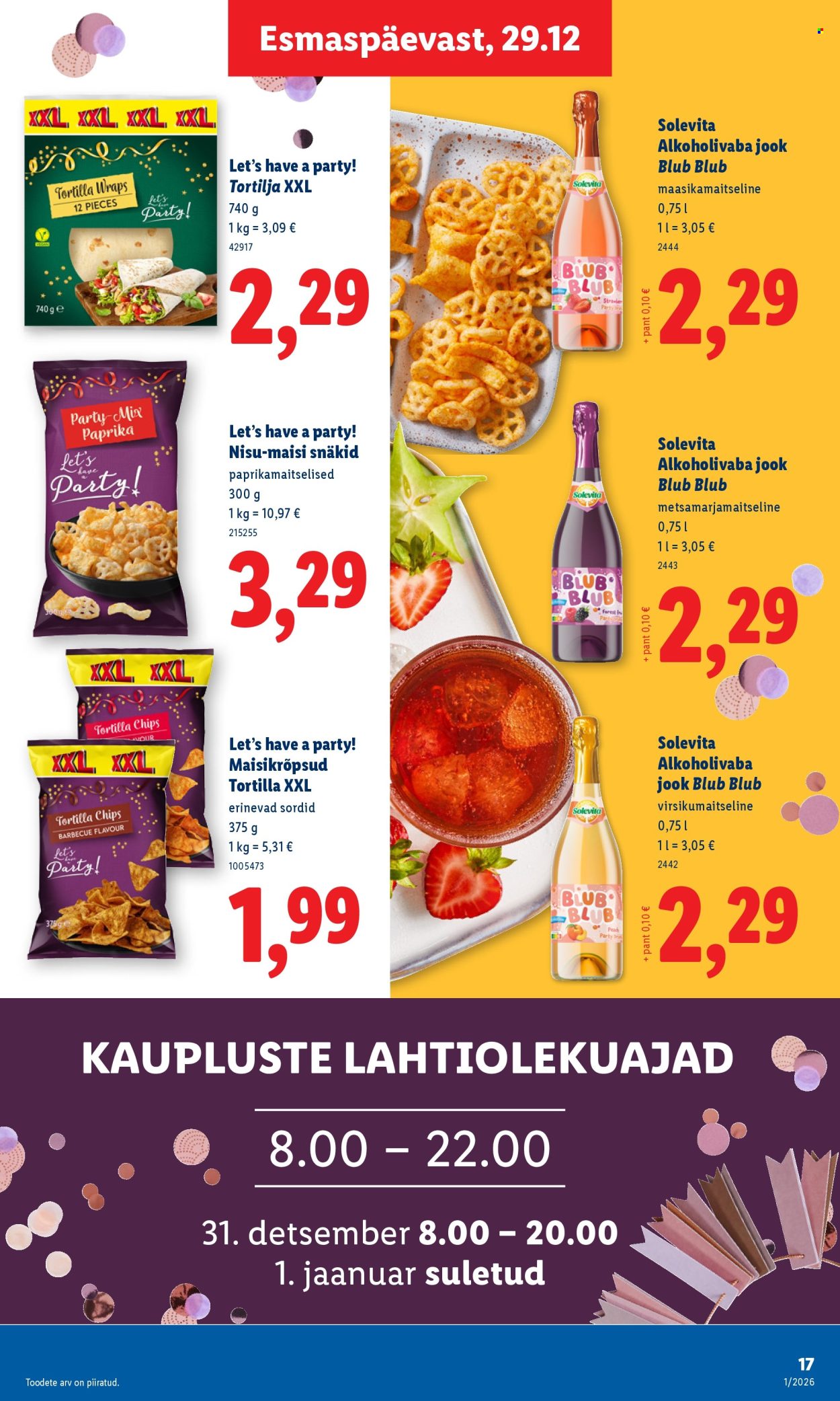 Lidl kliendileht - Kliendileht (29.12.2025 - 4.01.2026)