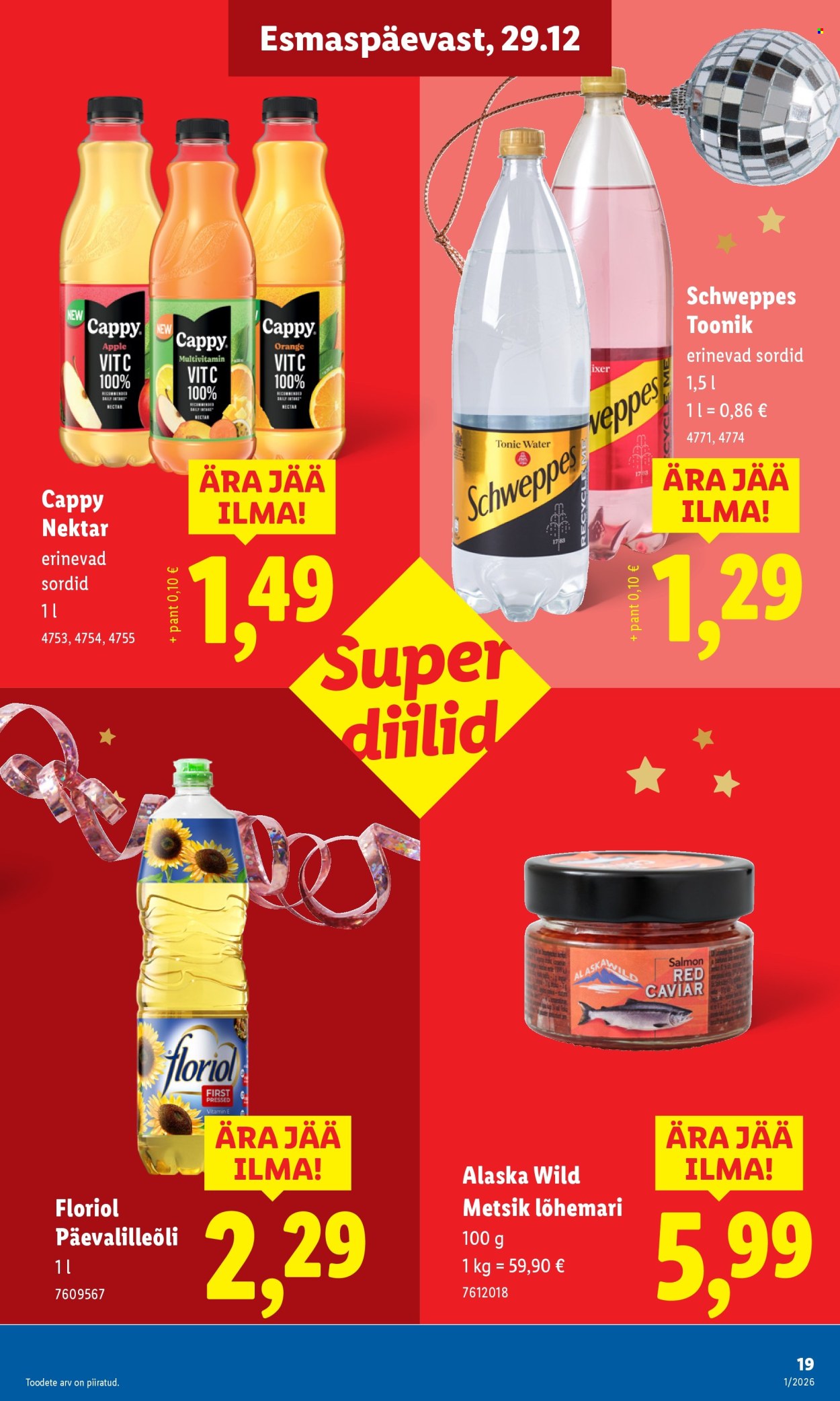 Lidl kliendileht - Kliendileht (29.12.2025 - 4.01.2026)