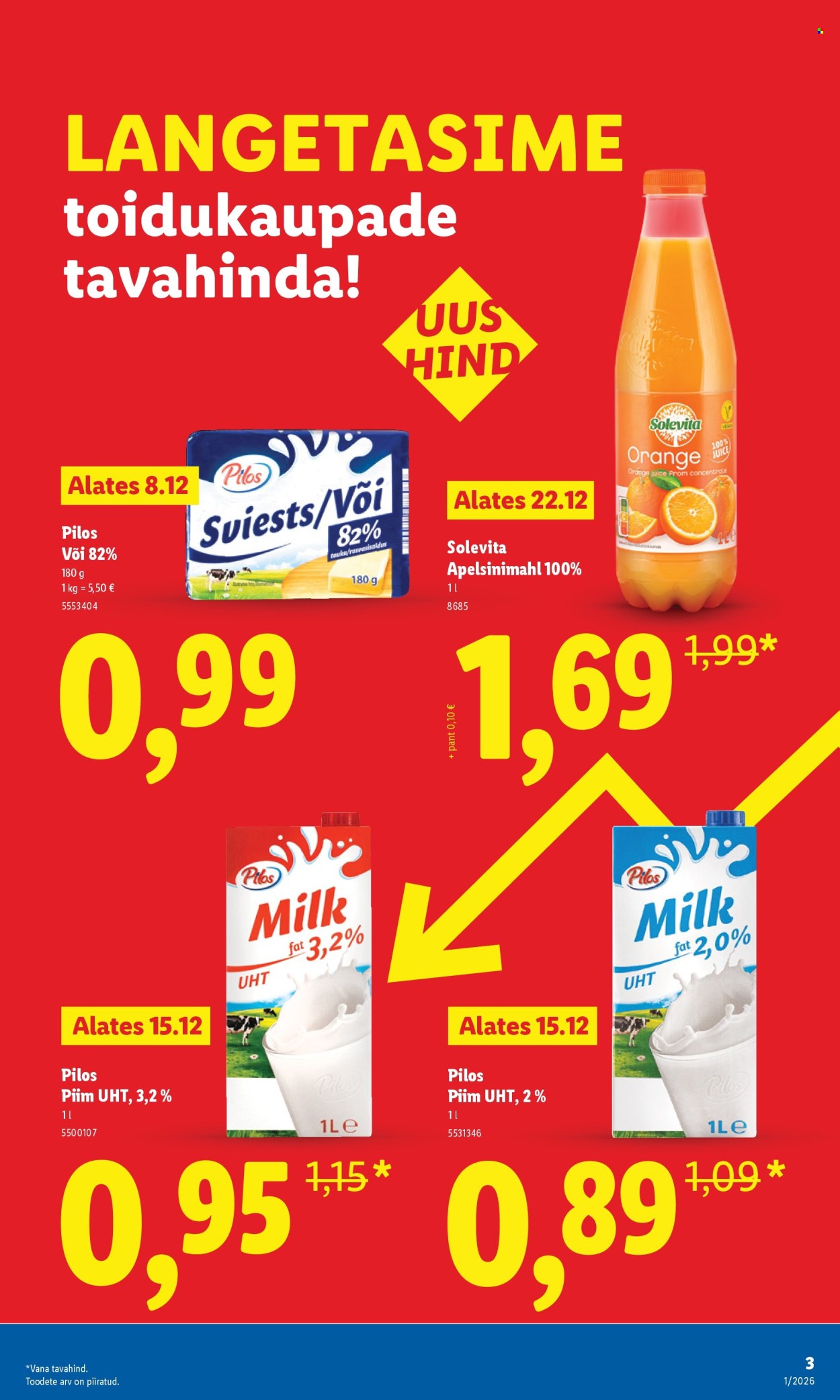 Lidl kliendileht - Kliendileht (29.12.2025 - 4.01.2026)