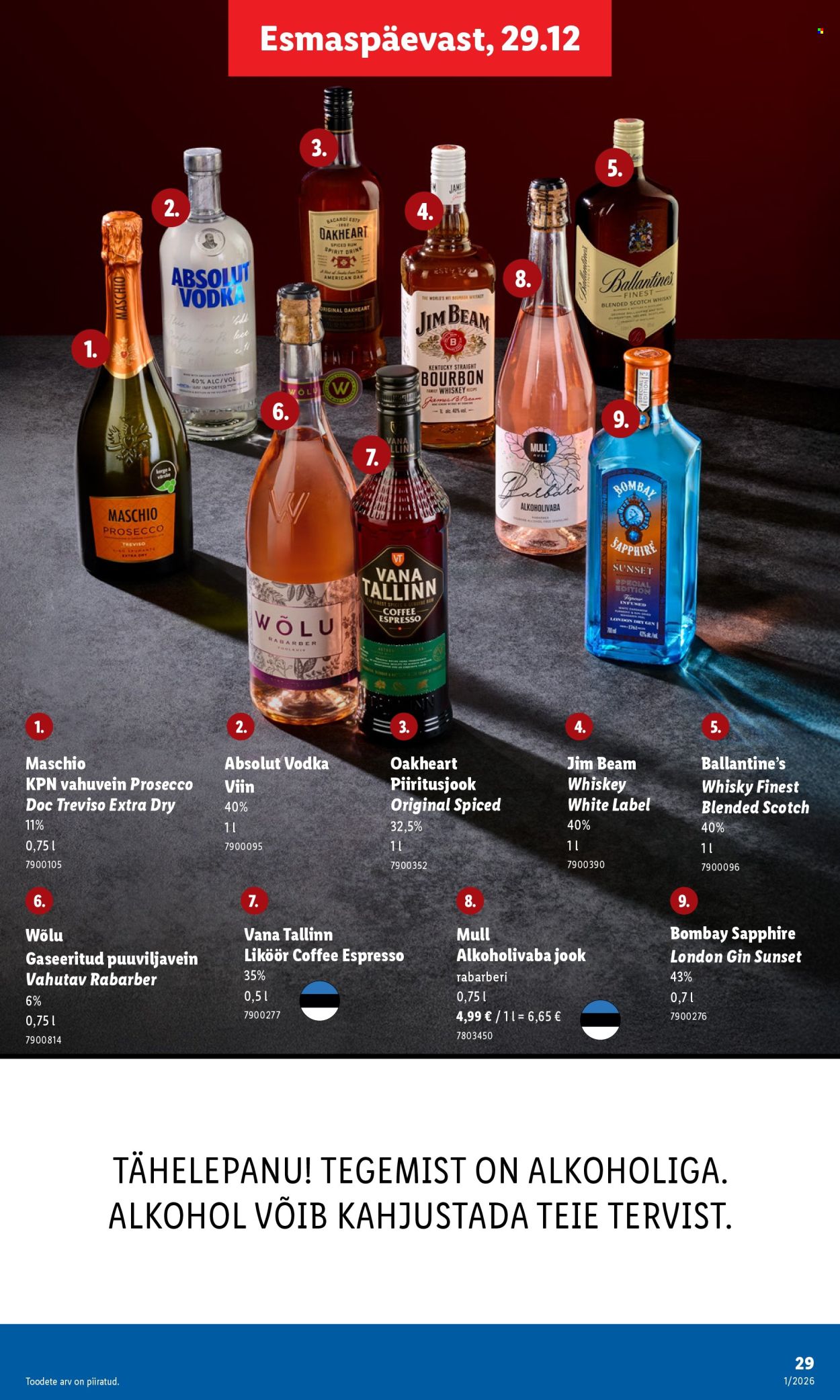 Lidl kliendileht - Kliendileht (29.12.2025 - 4.01.2026)