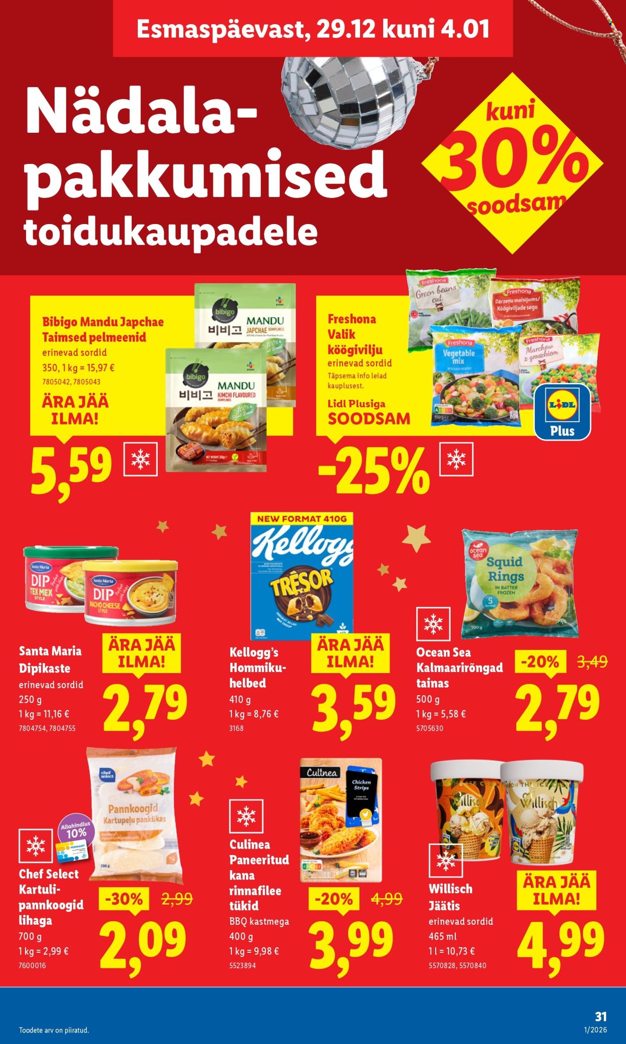Lidl kliendileht - Kliendileht (29.12.2025 - 4.01.2026)