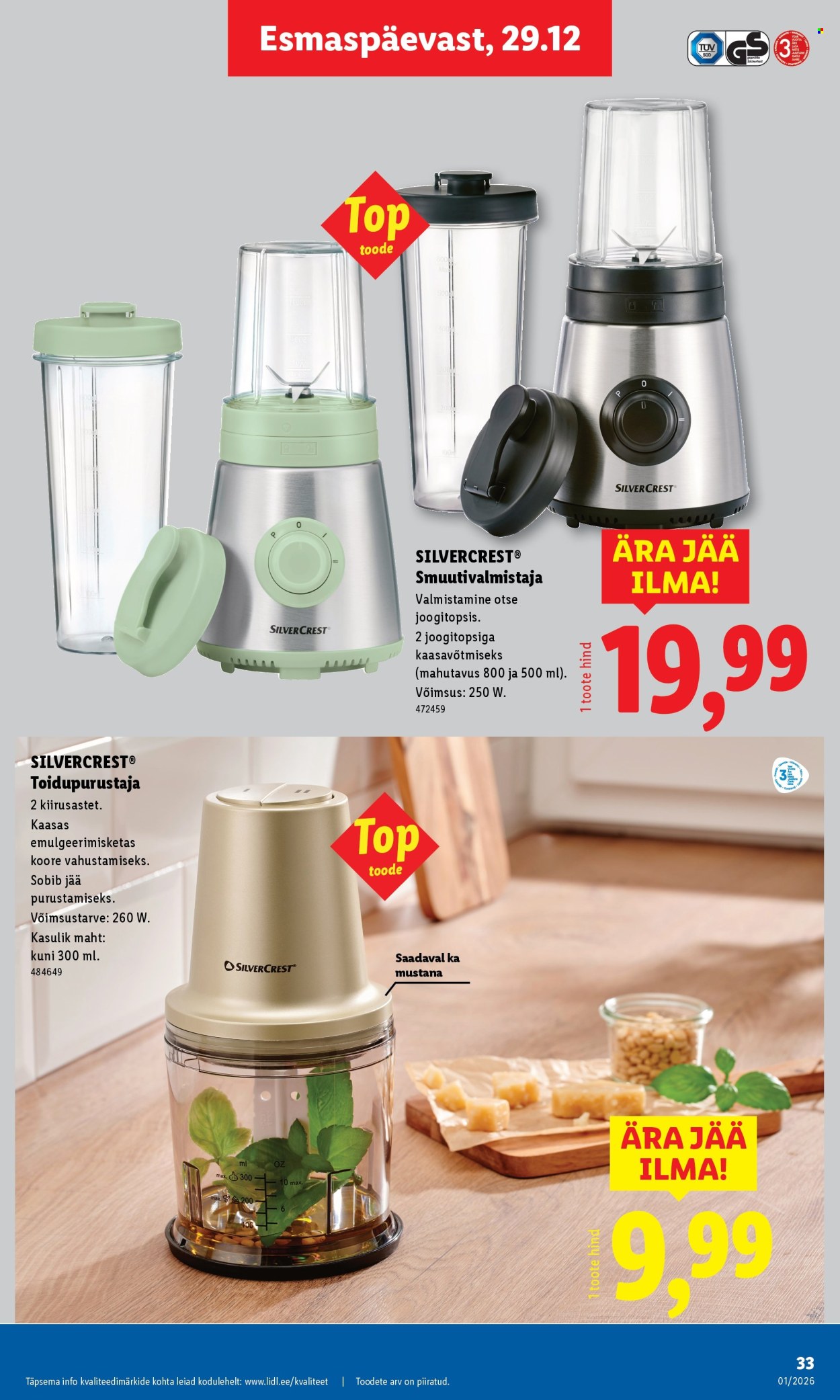 Lidl kliendileht - Kliendileht (29.12.2025 - 4.01.2026)