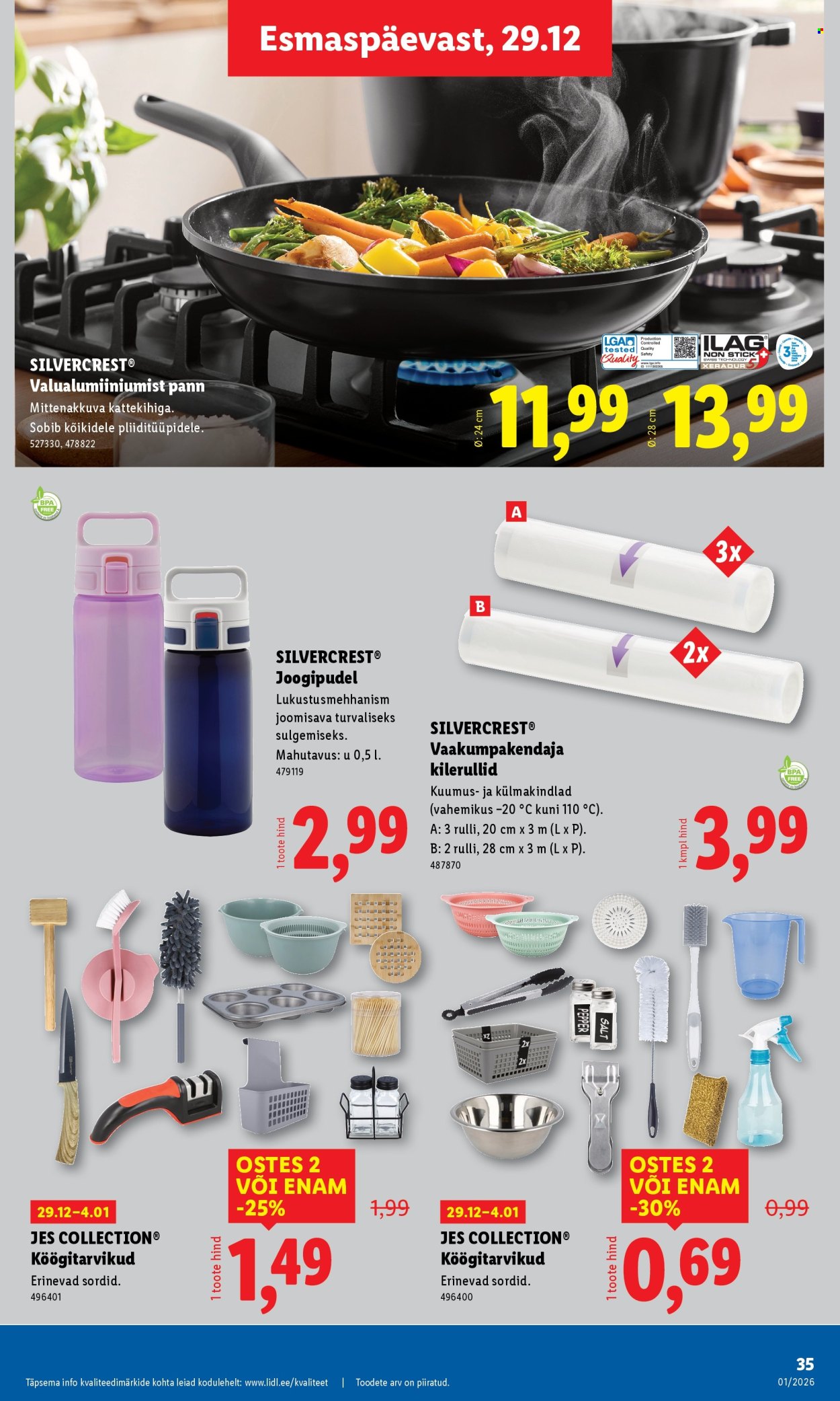 Lidl kliendileht - Kliendileht (29.12.2025 - 4.01.2026)