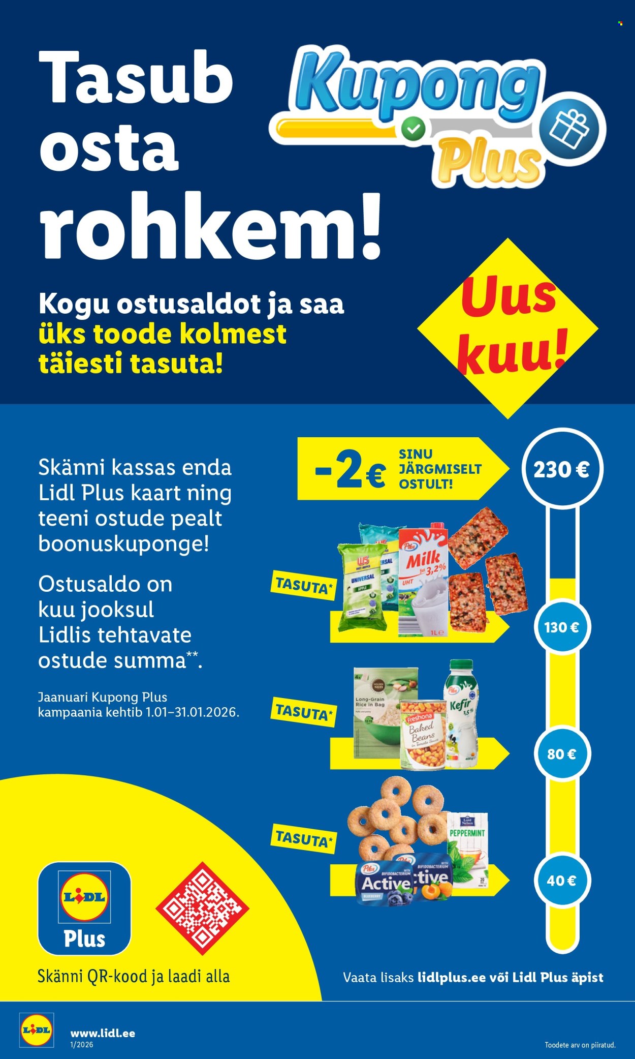 Lidl kliendileht - Kliendileht (29.12.2025 - 4.01.2026)