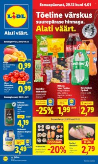 Lidl kliendileht - Kliendileht (29.12.2025 - 4.01.2026)