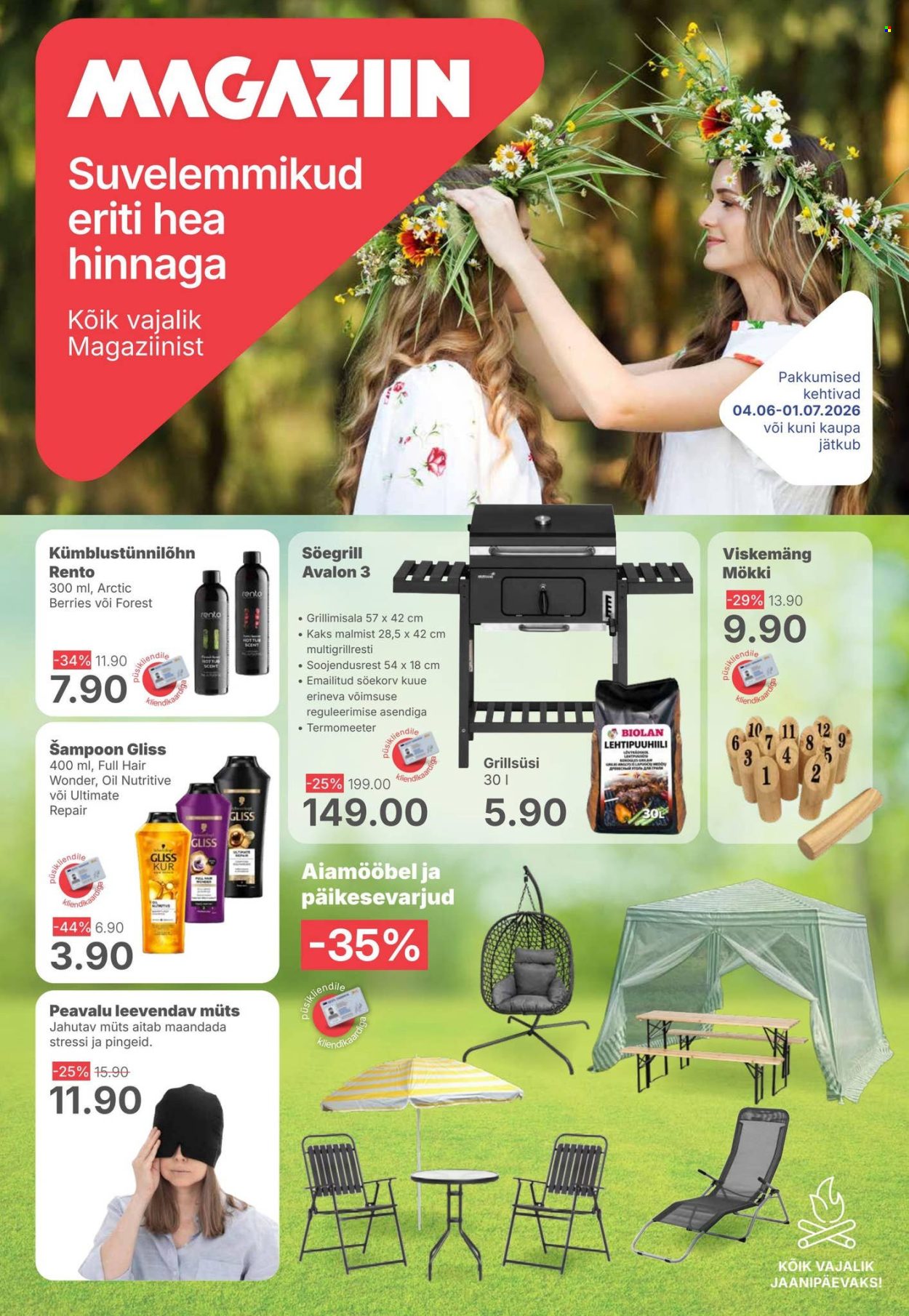 Magaziin kliendileht (4.06 - 1.07.2026)