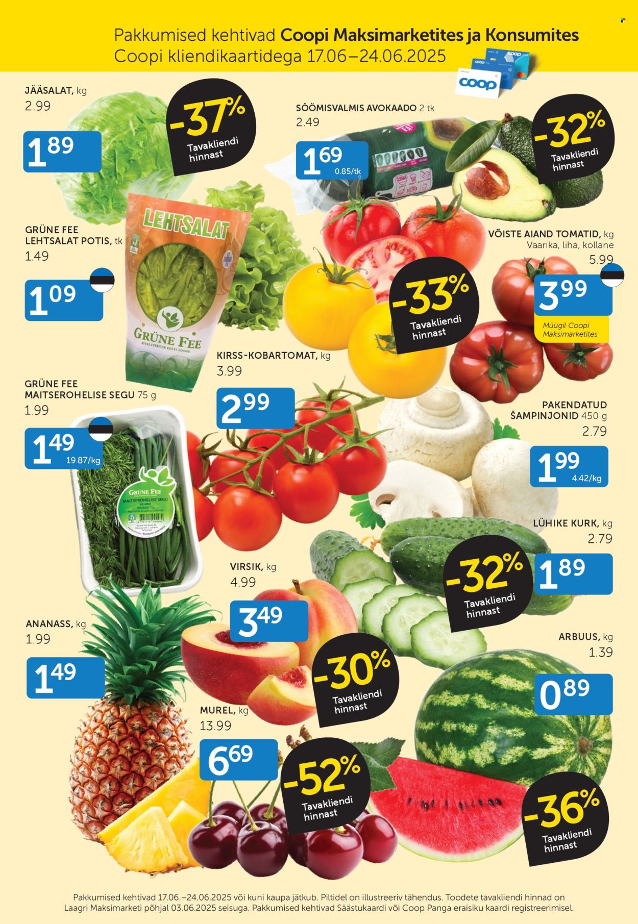 Coop kliendileht (17.06 - 24.06.2025)