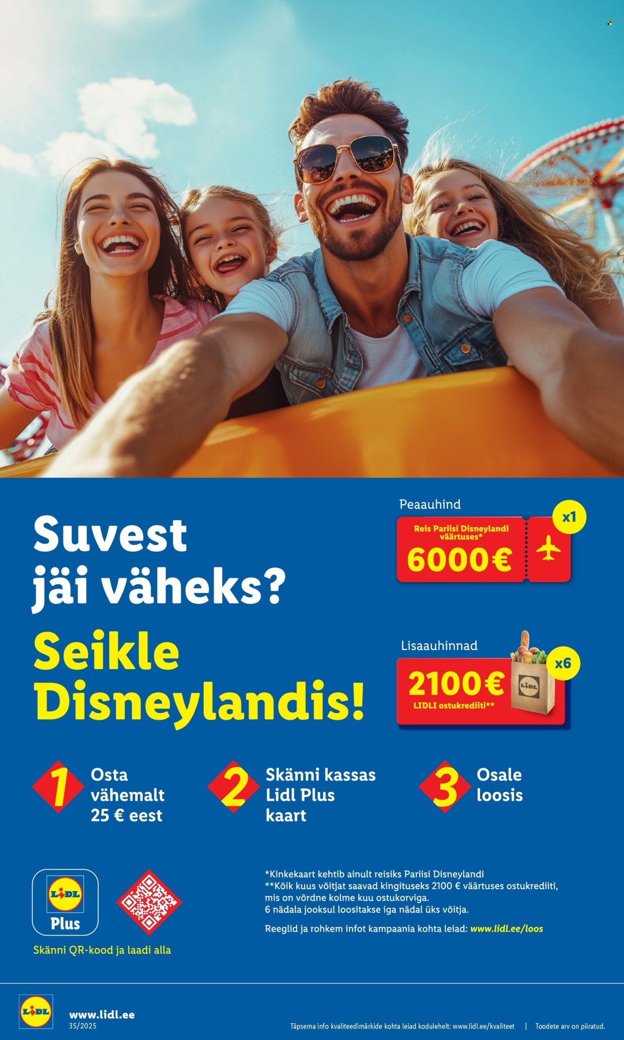 Lidl kliendileht - Tööstuskaupade pakkumised (25.08 - 31.08.2025)