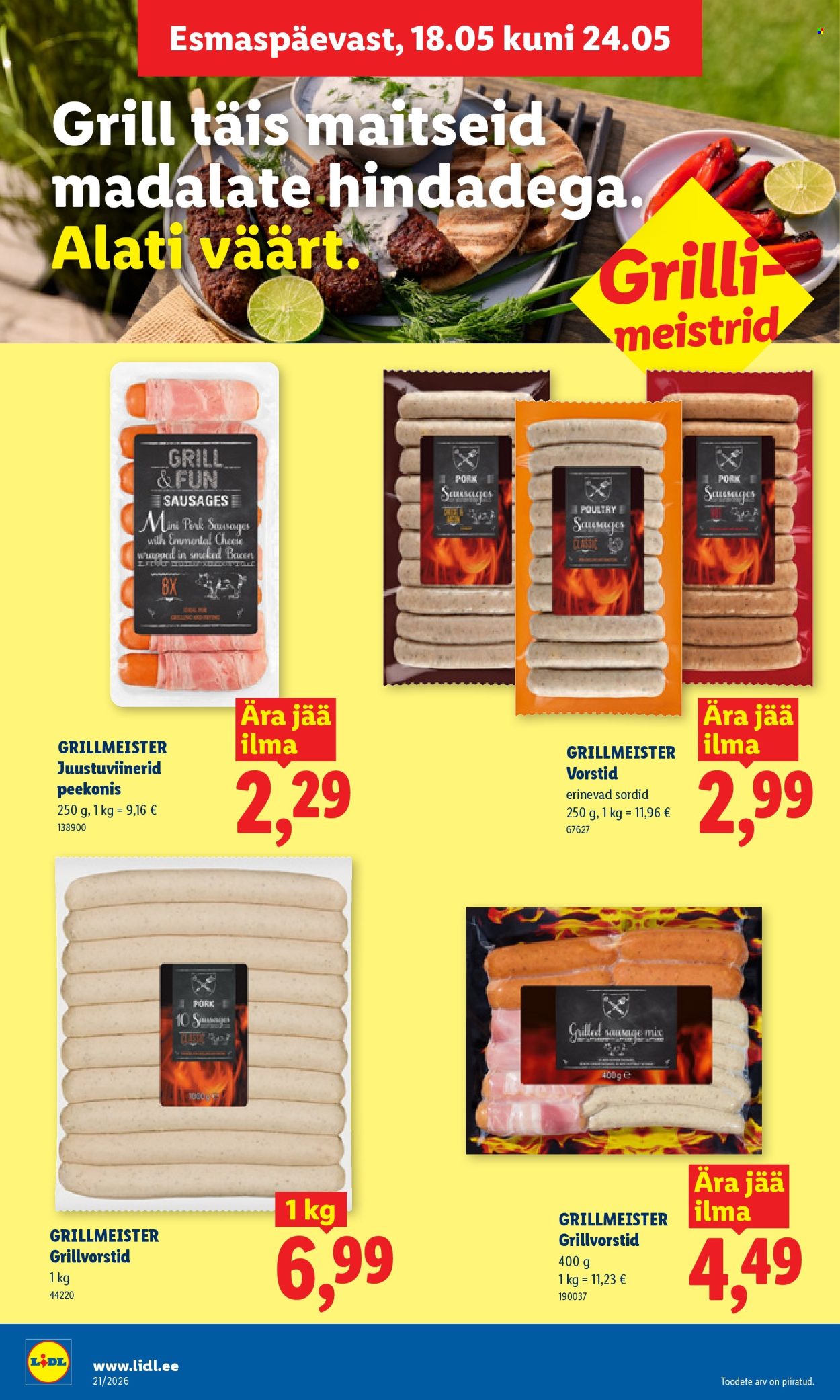 Lidl kliendileht - Kliendileht (18.05 - 24.05.2026)