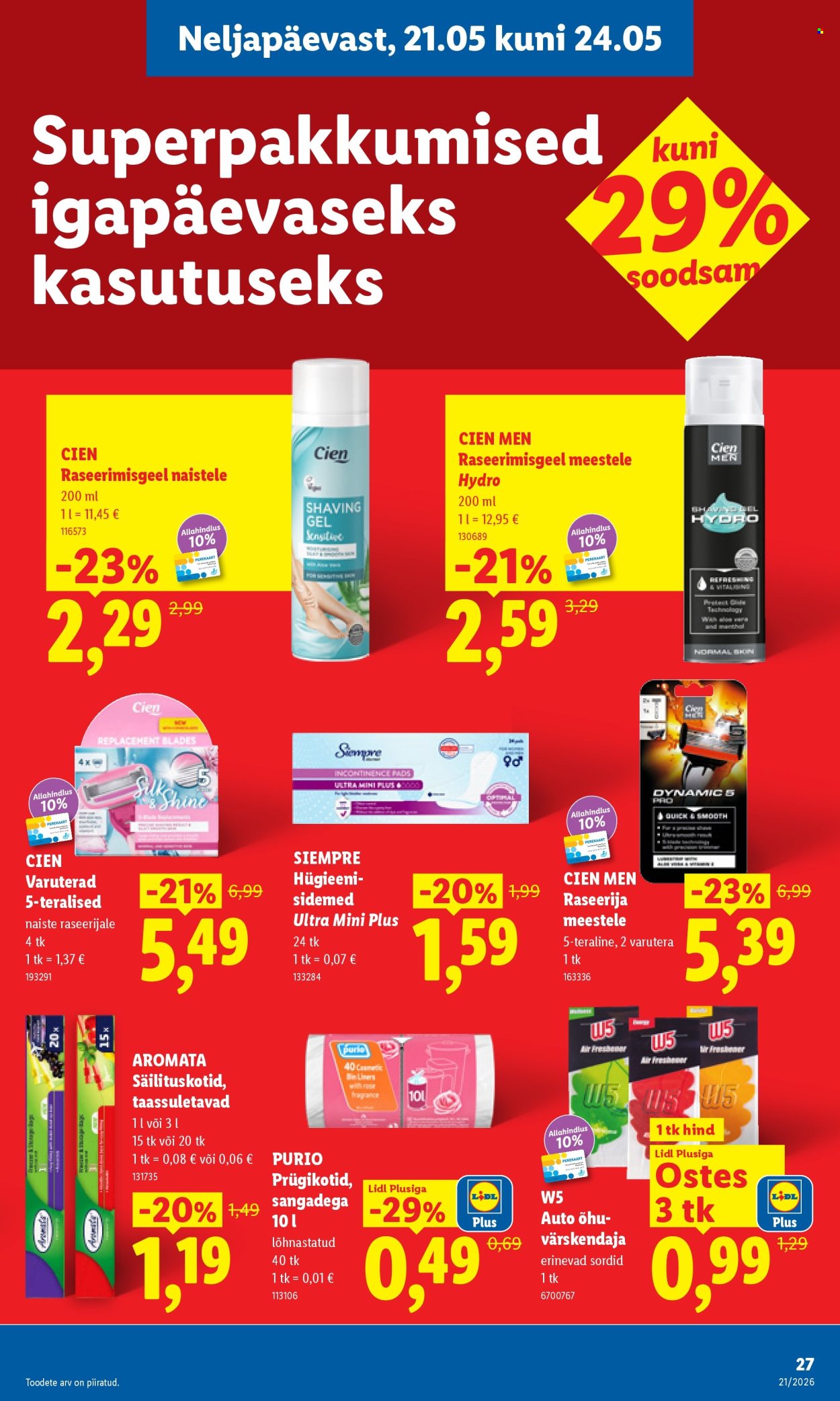 Lidl kliendileht - Kliendileht (18.05 - 24.05.2026)