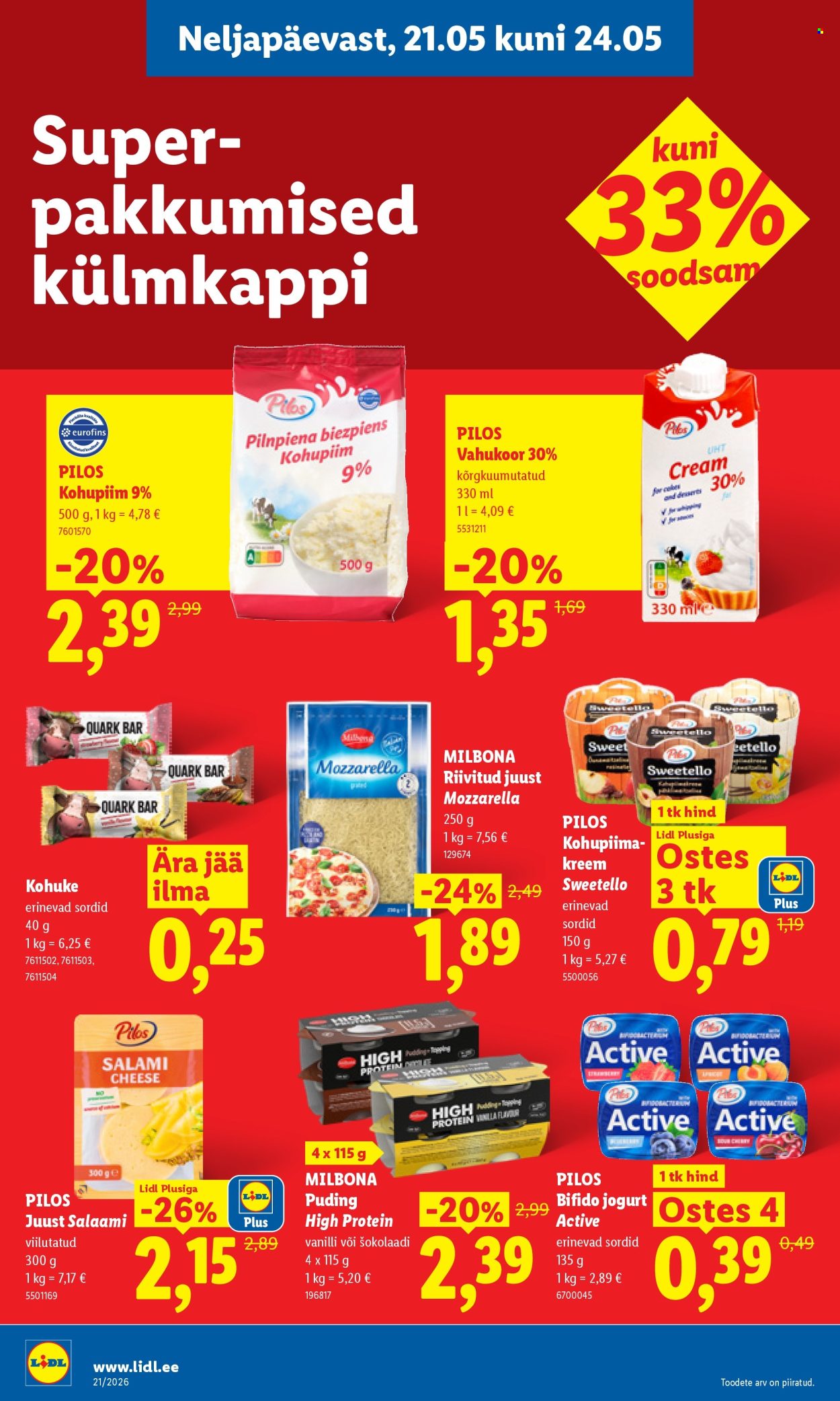Lidl kliendileht - Kliendileht (18.05 - 24.05.2026)