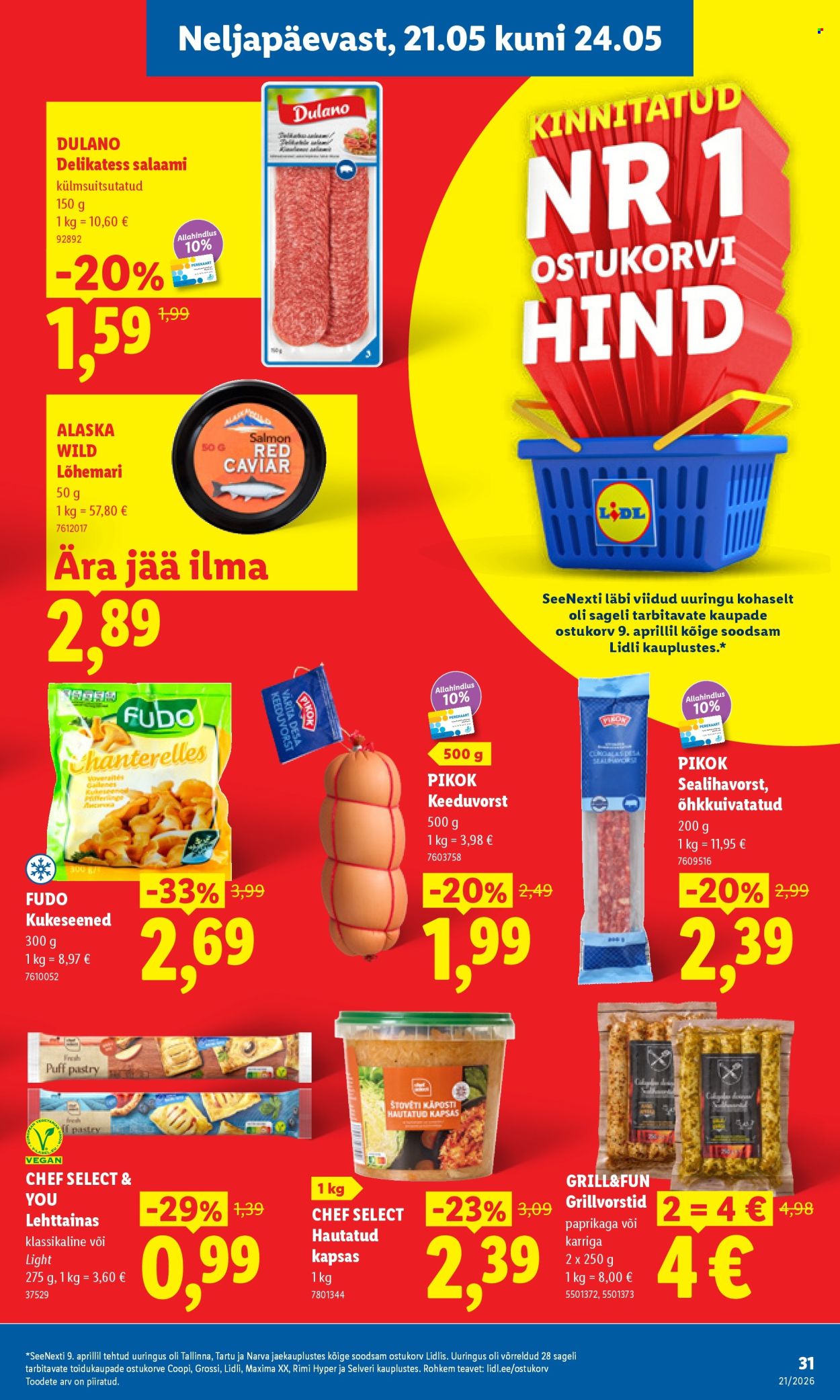 Lidl kliendileht - Kliendileht (18.05 - 24.05.2026)