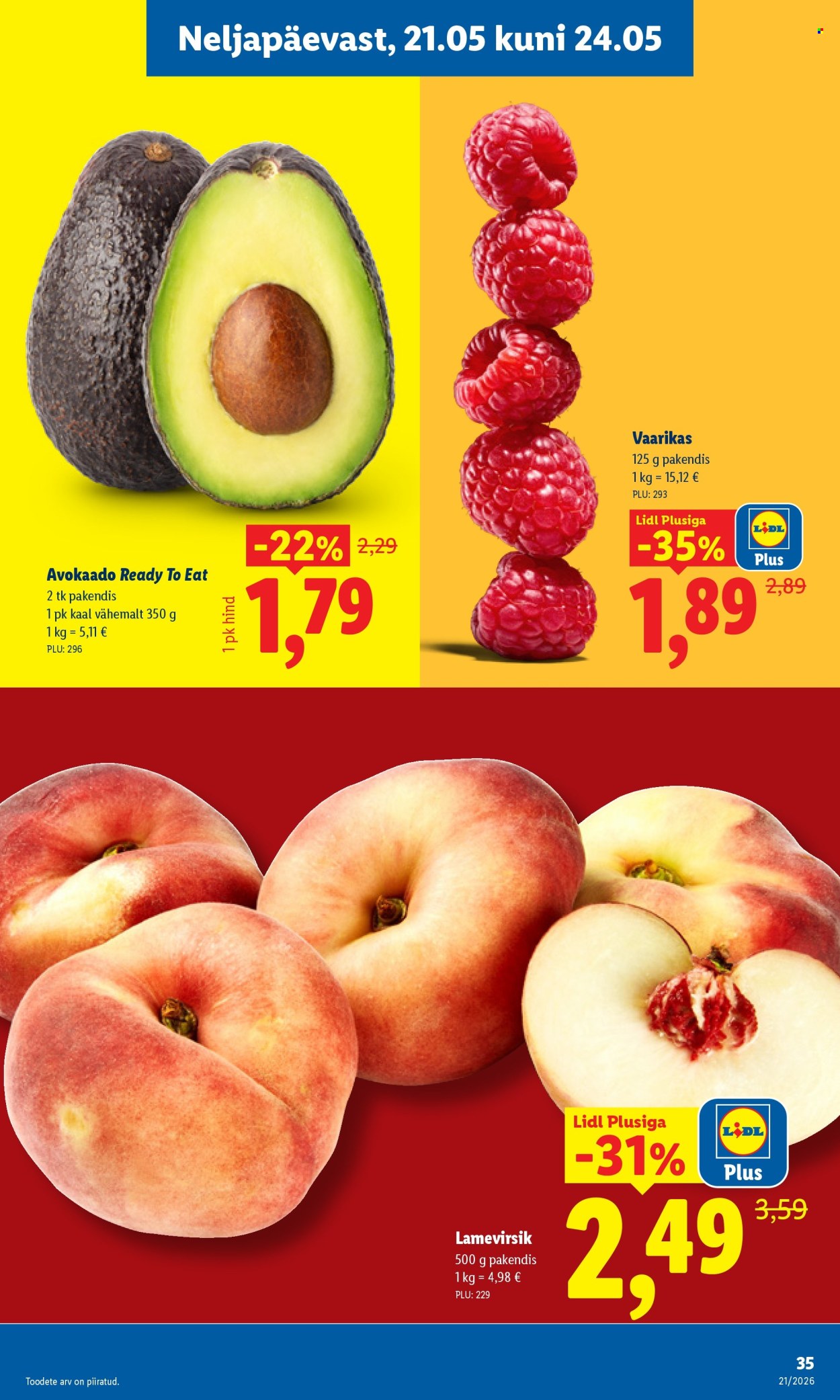 Lidl kliendileht - Kliendileht (18.05 - 24.05.2026)
