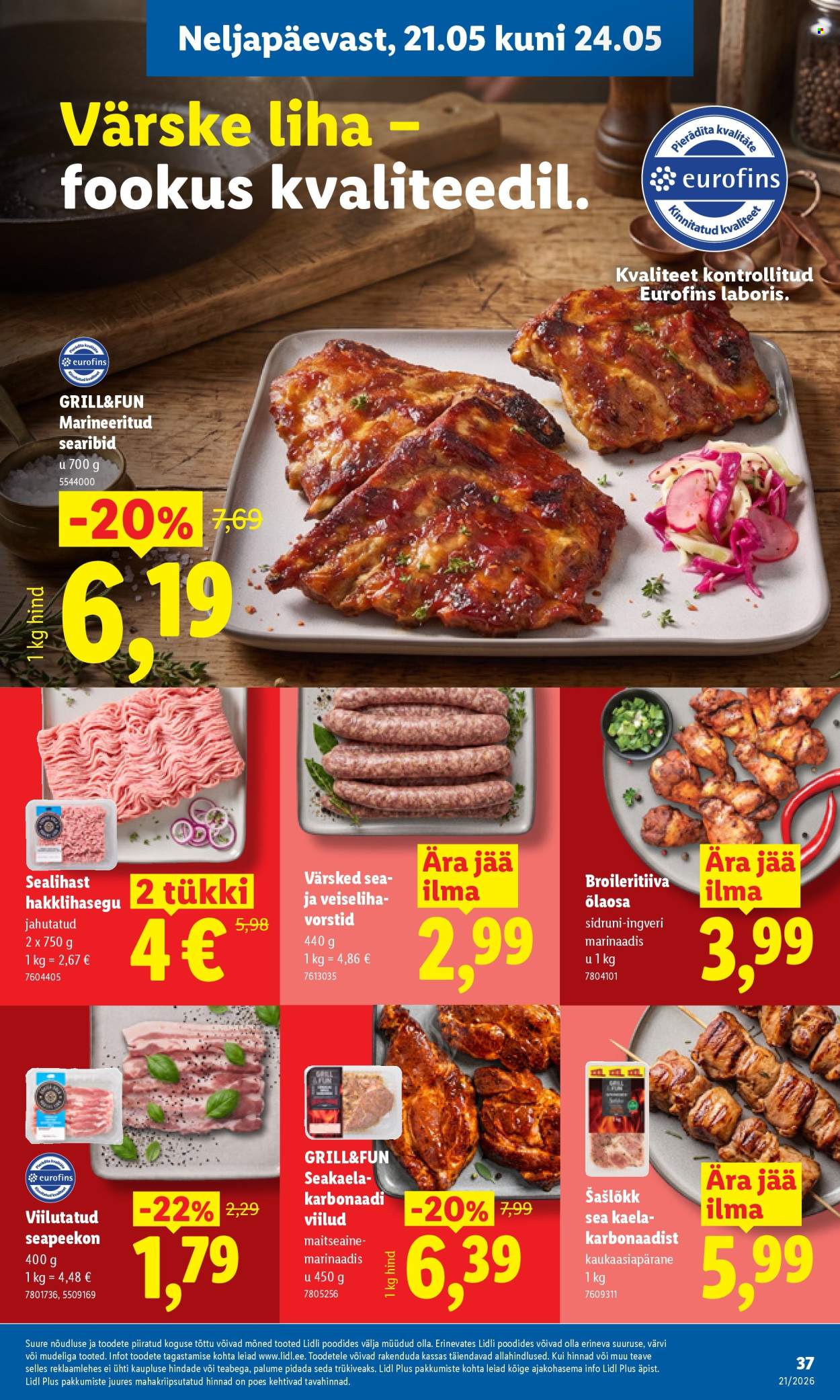 Lidl kliendileht - Kliendileht (18.05 - 24.05.2026)