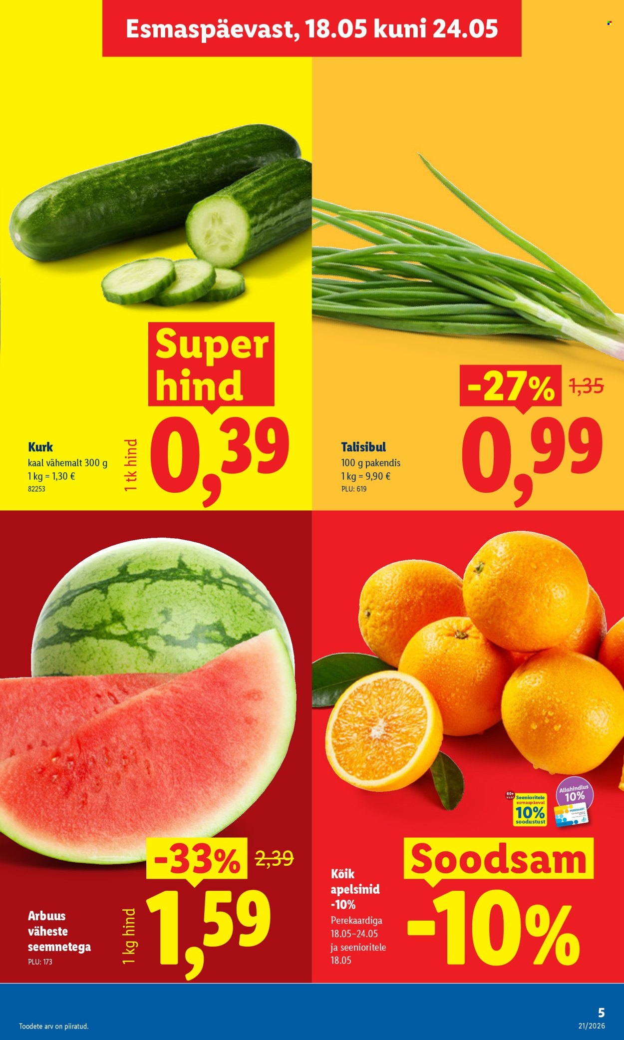 Lidl kliendileht - Kliendileht (18.05 - 24.05.2026)