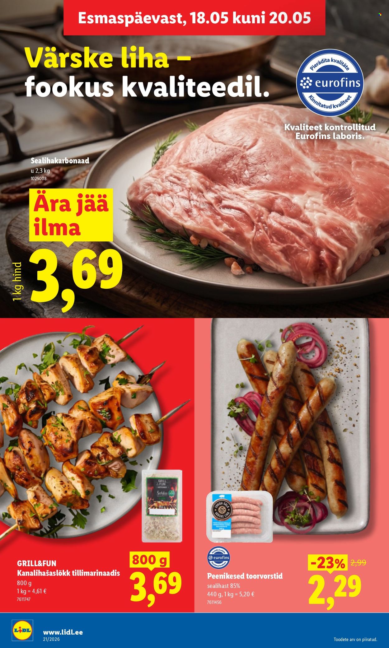 Lidl kliendileht - Kliendileht (18.05 - 24.05.2026)
