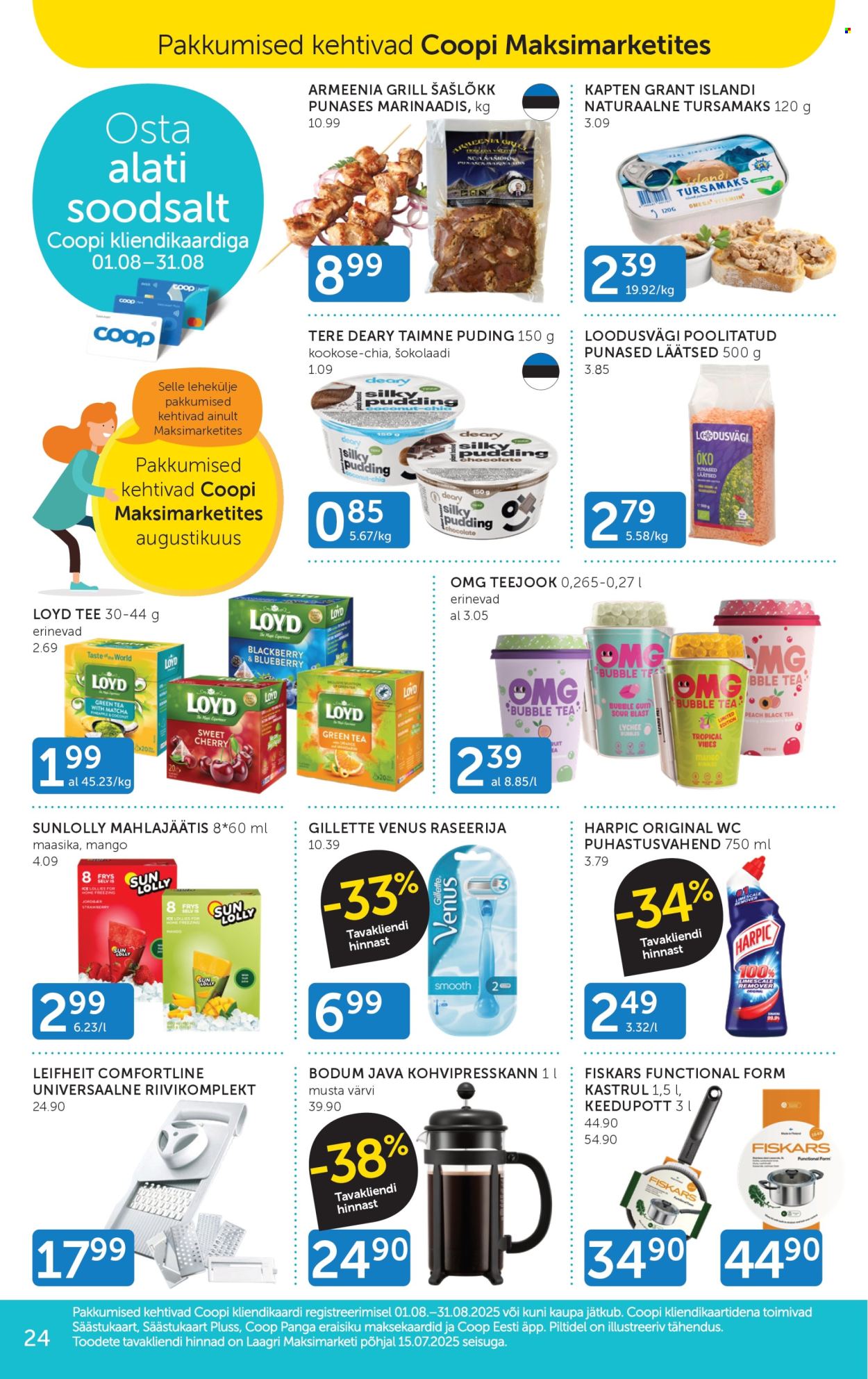 Coop kliendileht (29.07 - 4.08.2025)