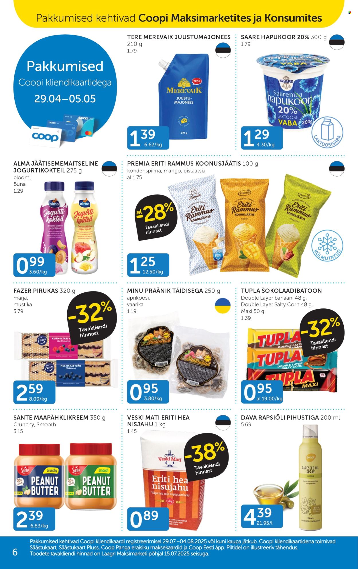 Coop kliendileht (29.07 - 4.08.2025)