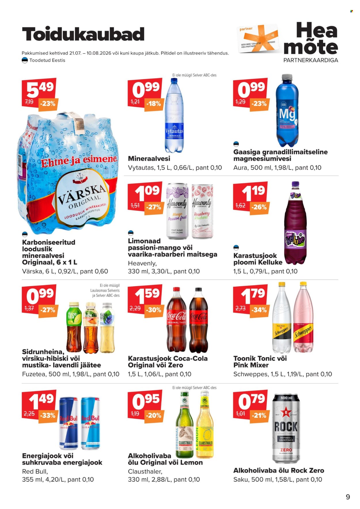 Selver kliendileht (21.07 - 10.08.2026)