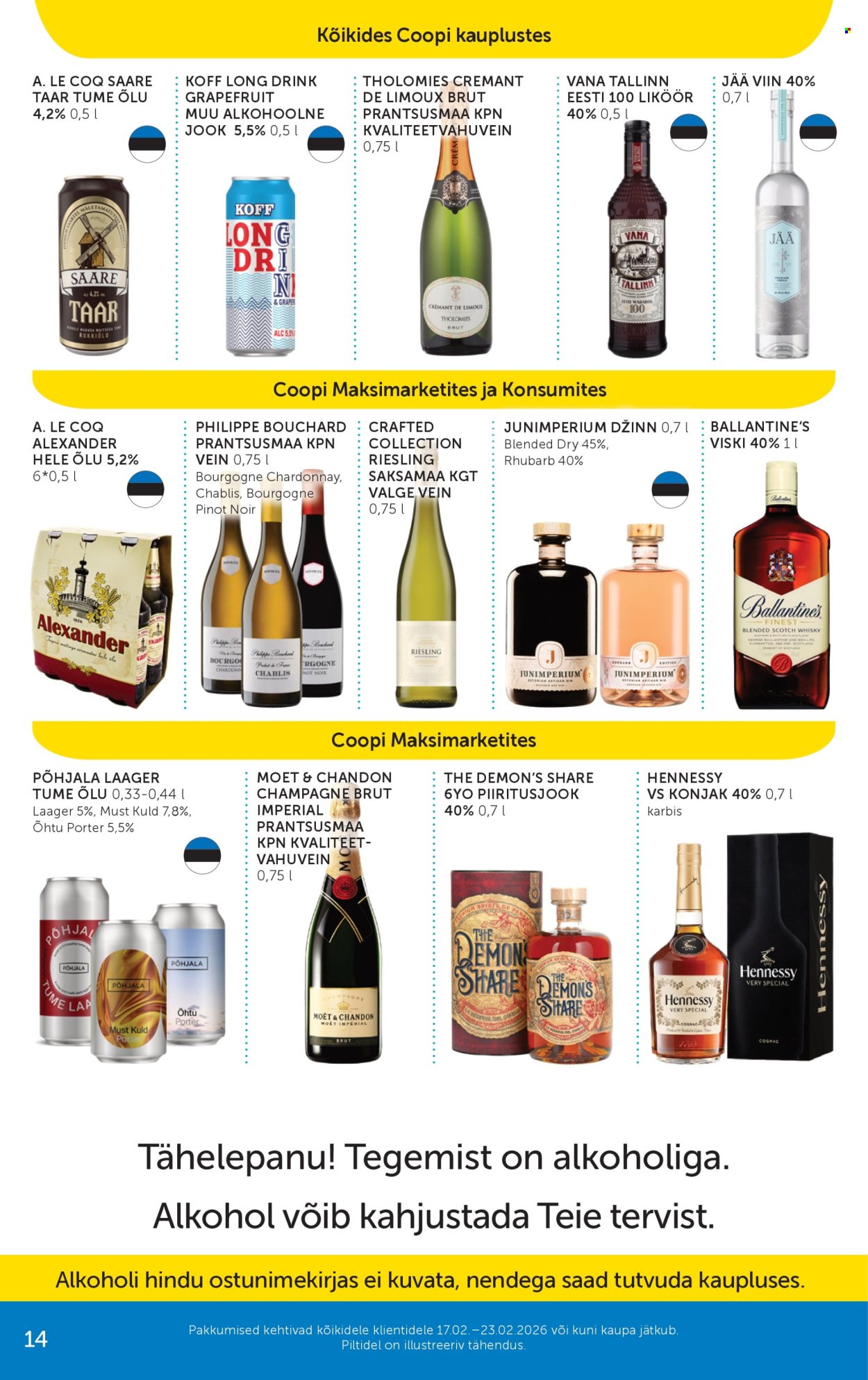 Coop kliendileht (17.02 - 23.02.2026)