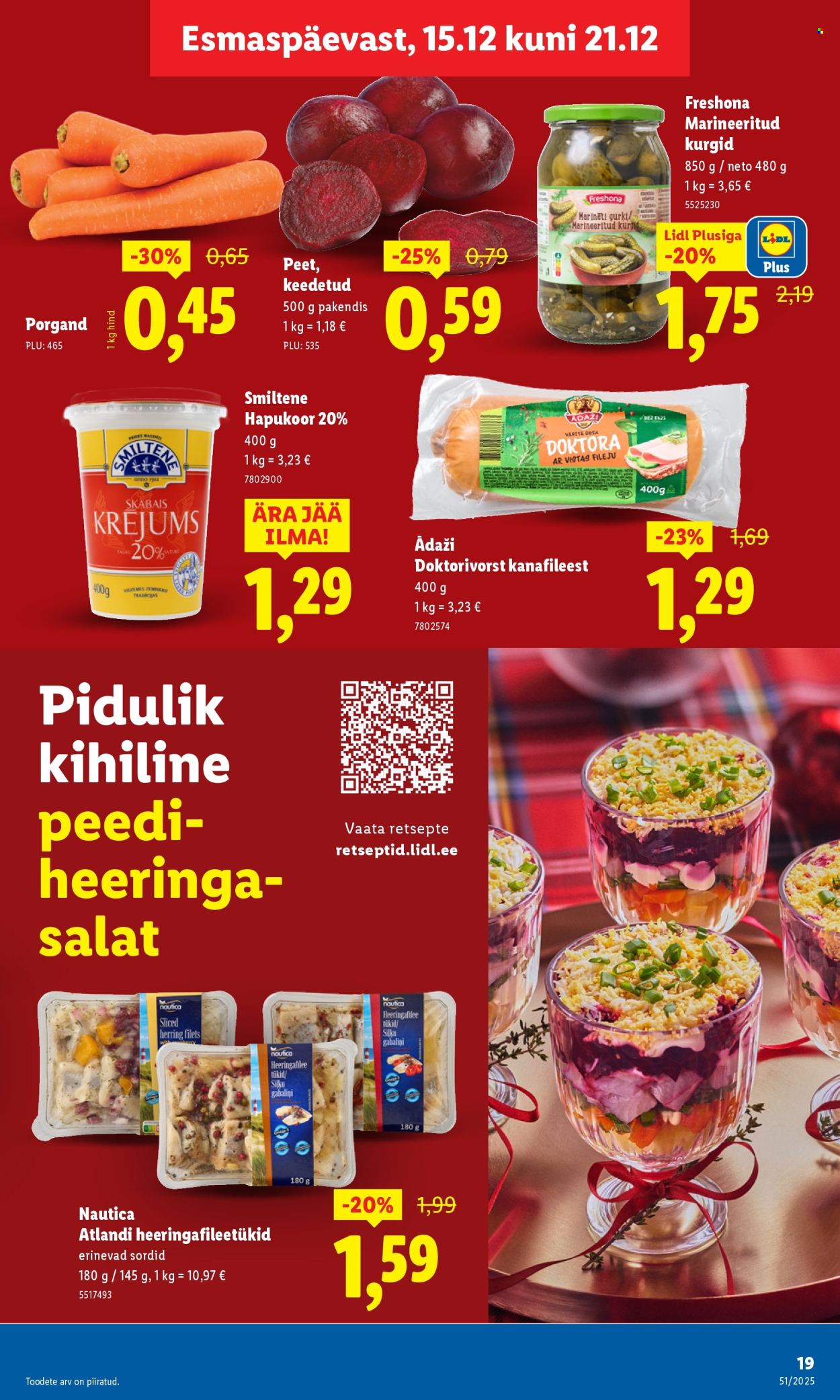 Lidl kliendileht - Kliendileht (15.12 - 21.12.2025)