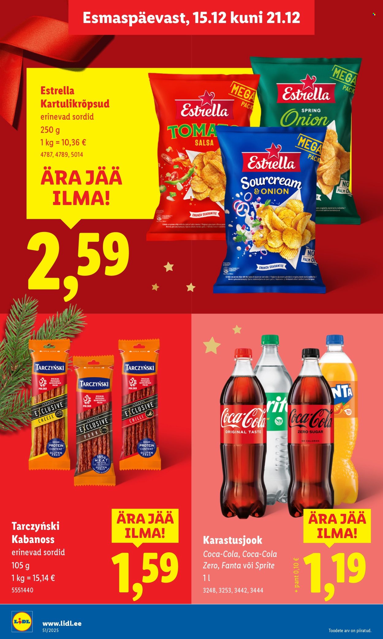 Lidl kliendileht - Kliendileht (15.12 - 21.12.2025)