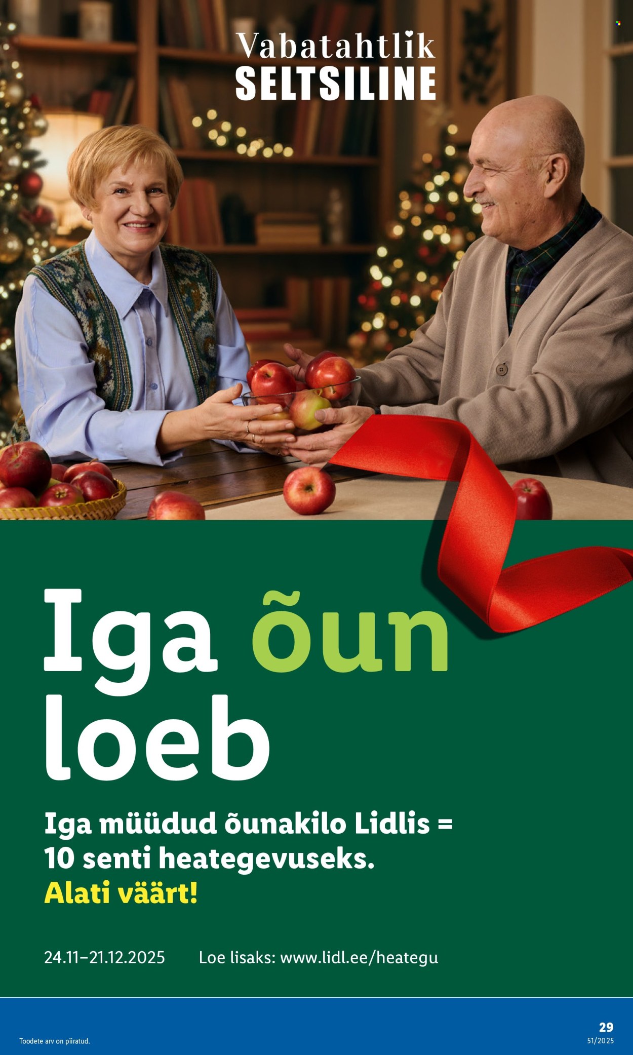 Lidl kliendileht - Kliendileht (15.12 - 21.12.2025)