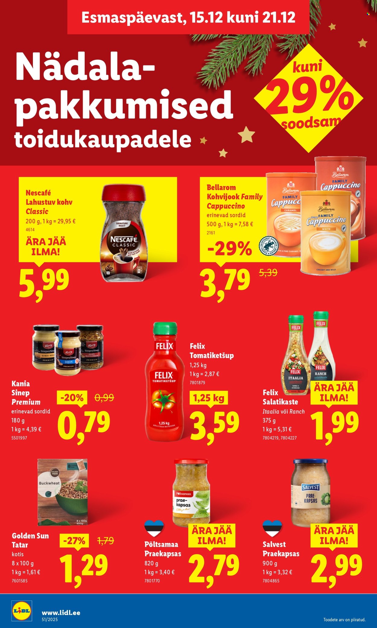 Lidl kliendileht - Kliendileht (15.12 - 21.12.2025)
