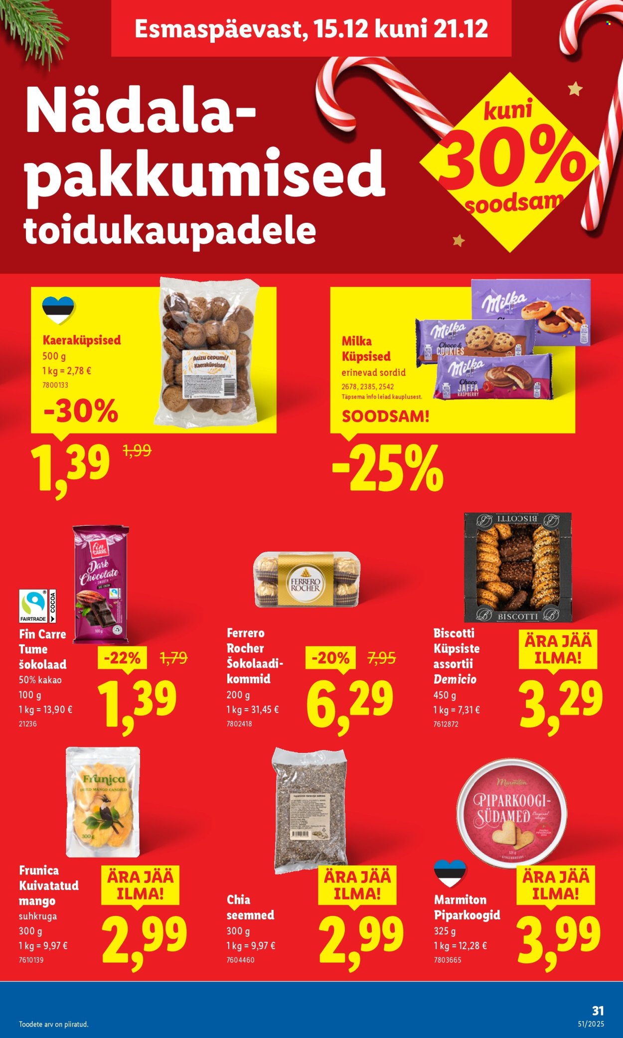 Lidl kliendileht - Kliendileht (15.12 - 21.12.2025)