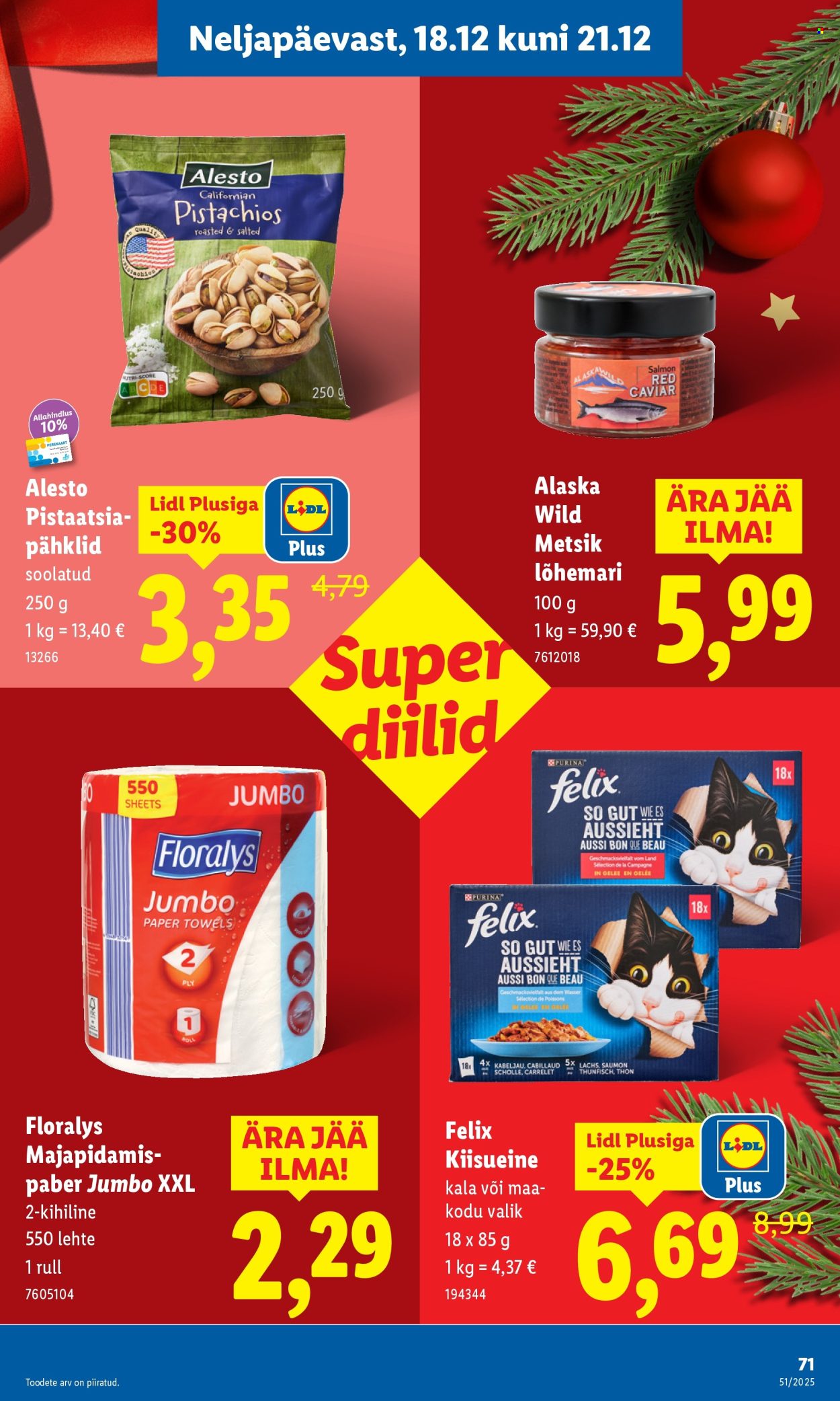 Lidl kliendileht - Kliendileht (15.12 - 21.12.2025)