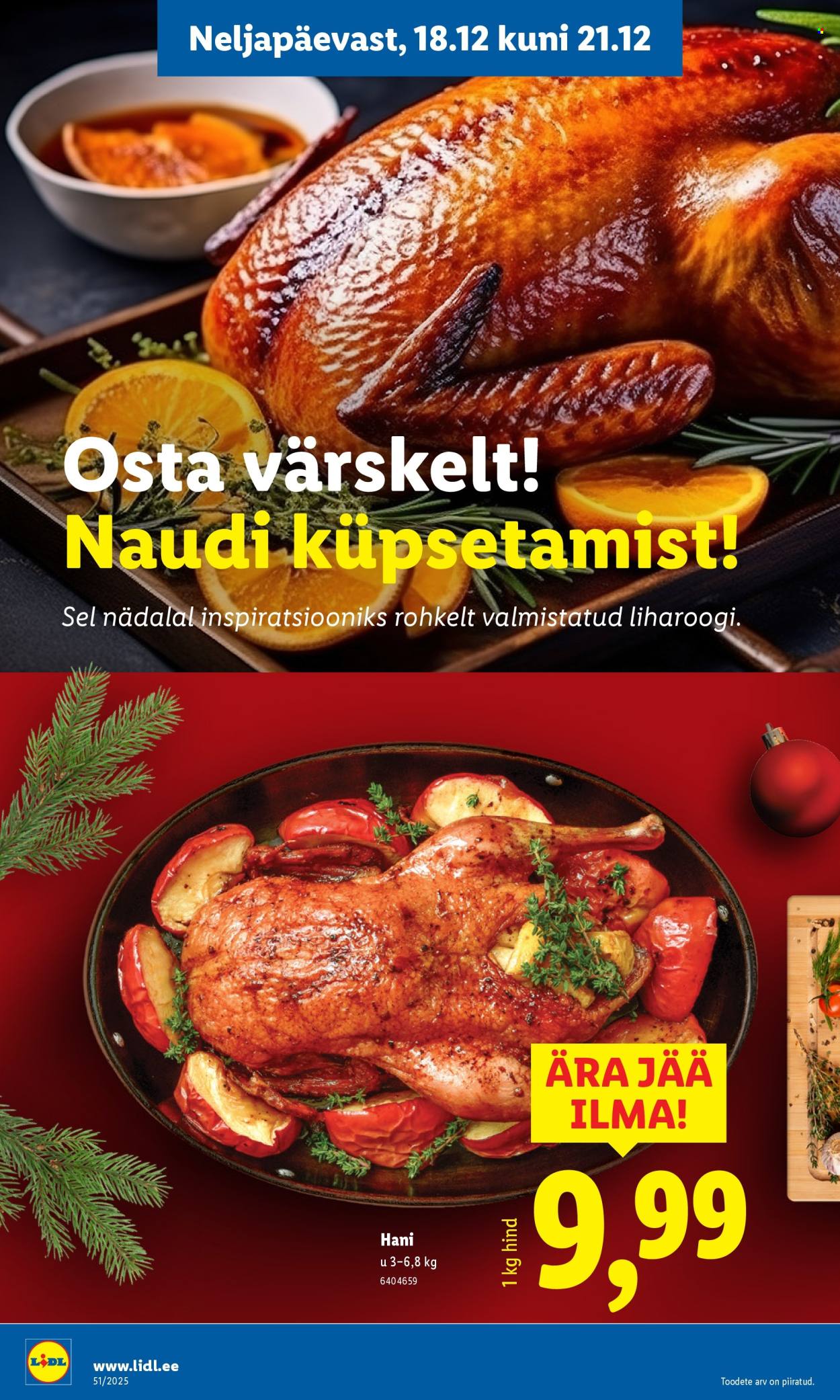 Lidl kliendileht - Kliendileht (15.12 - 21.12.2025)