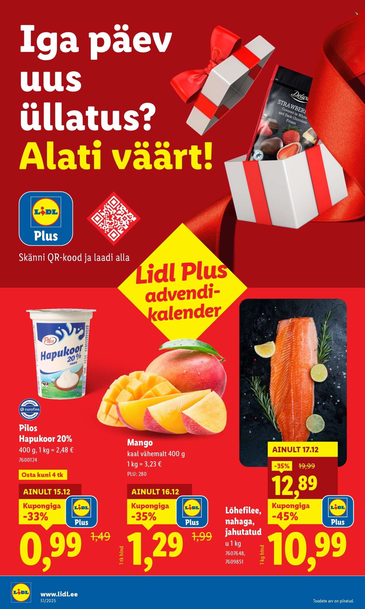 Lidl kliendileht - Kliendileht (15.12 - 21.12.2025)