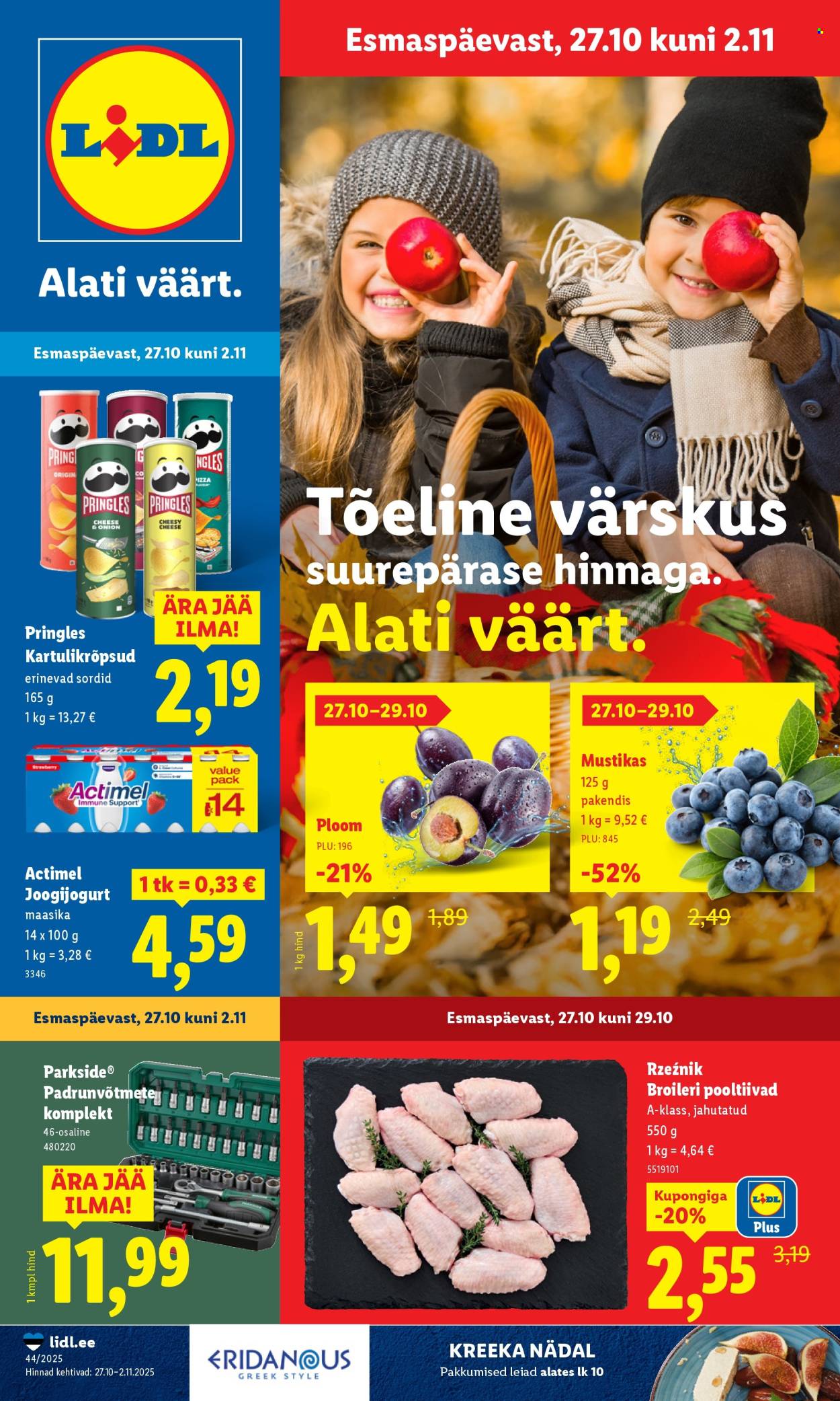 Lidl kliendileht - Kliendileht (27.10 - 2.11.2025)